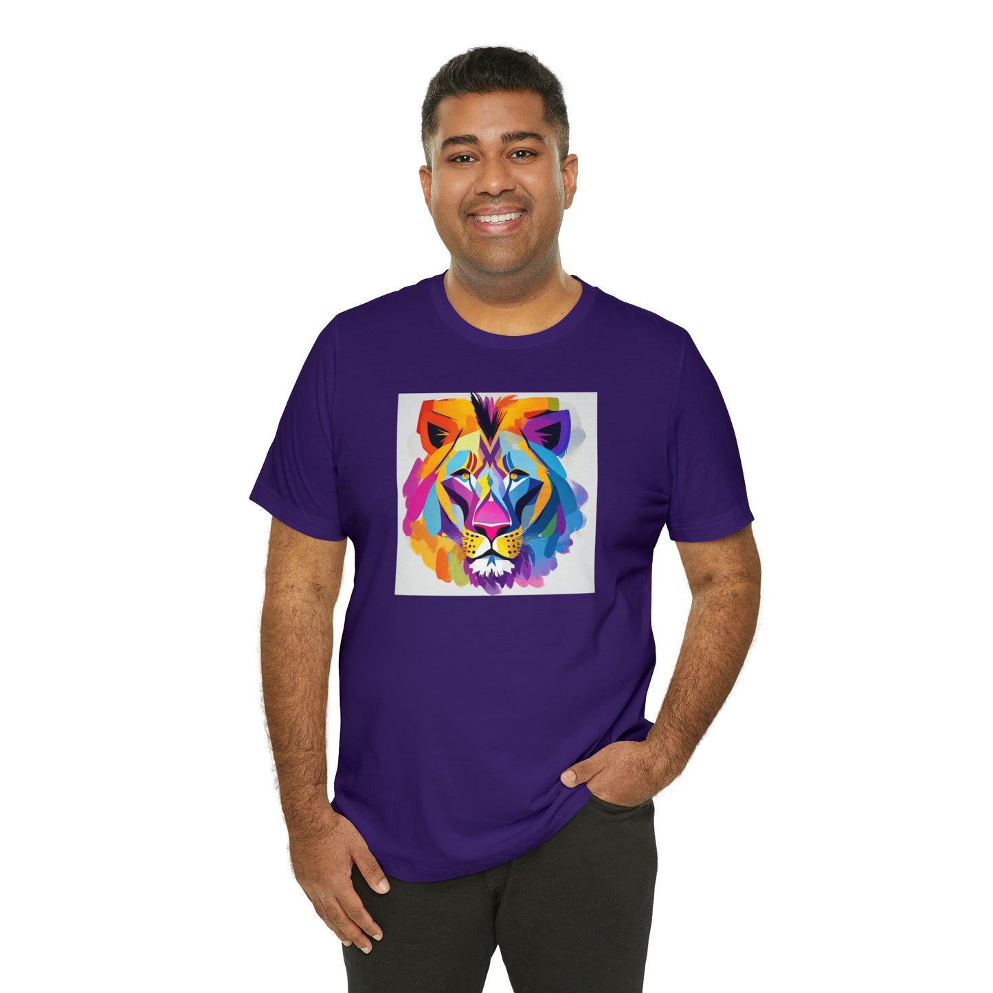Lion Color Block Tee