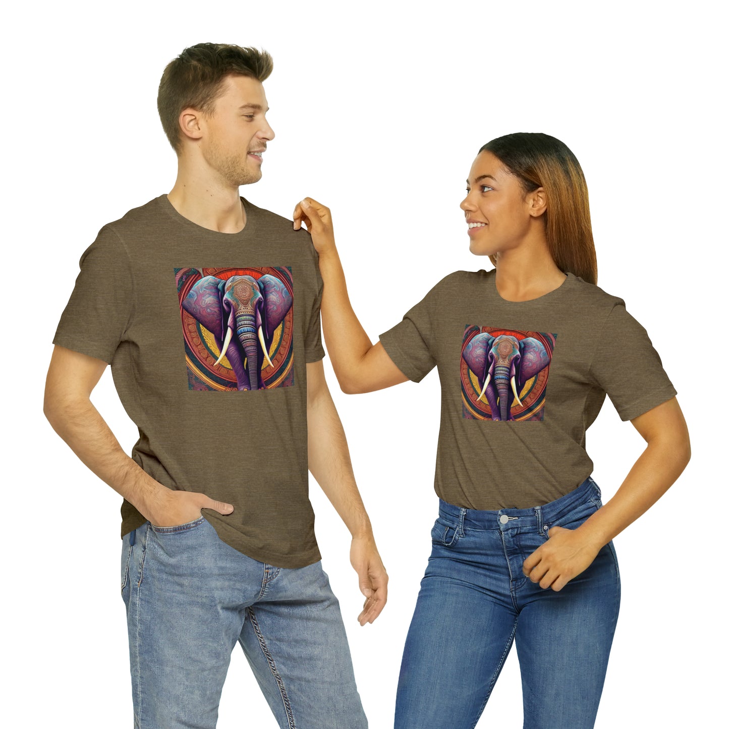 Mandala Elephant Tee