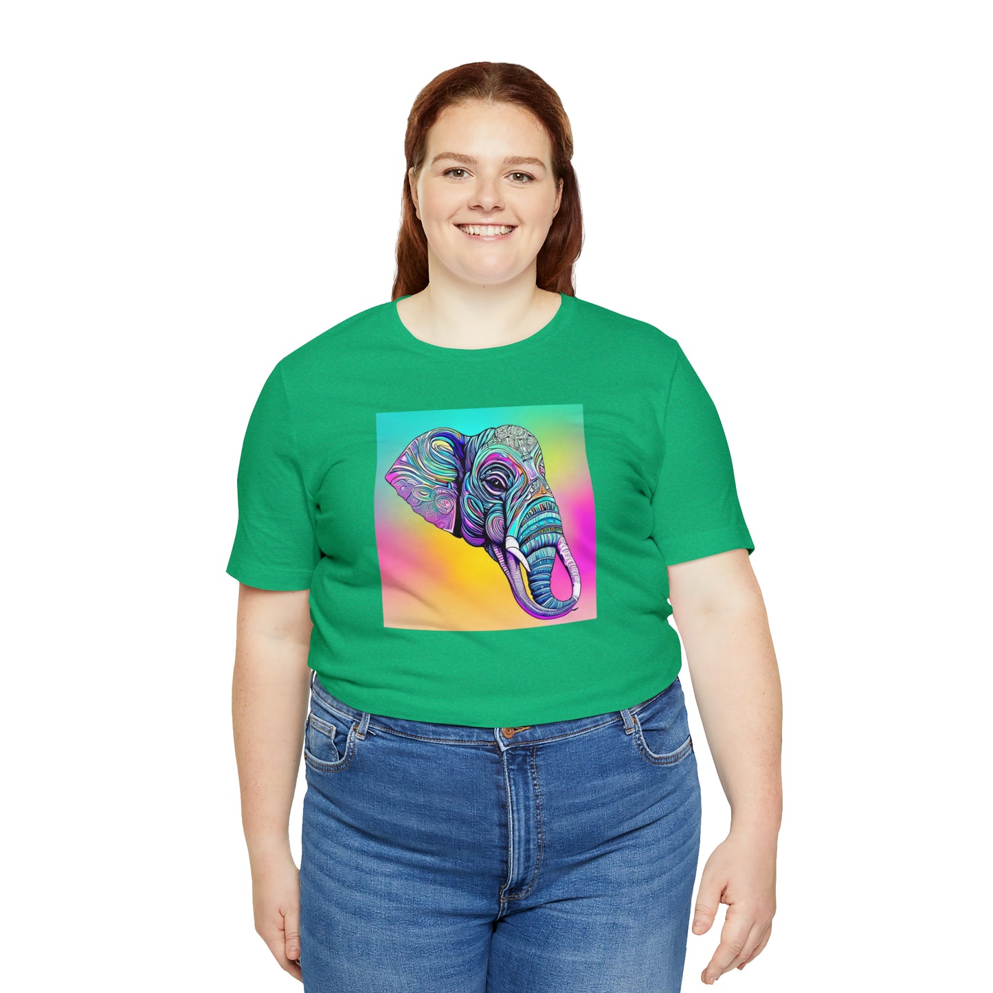 Hypnotic Elephant Head Tee