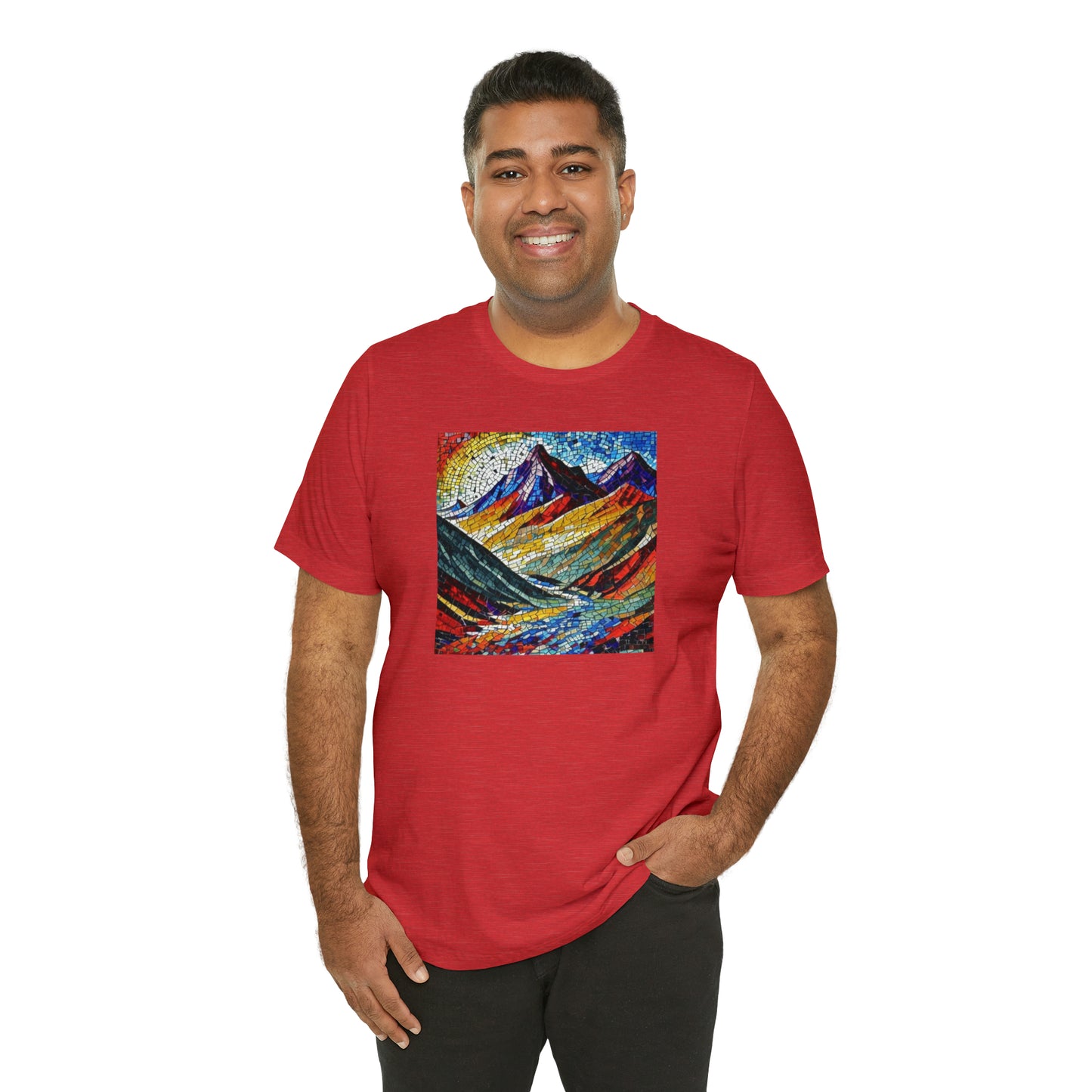 Mosaic Mountains Tee