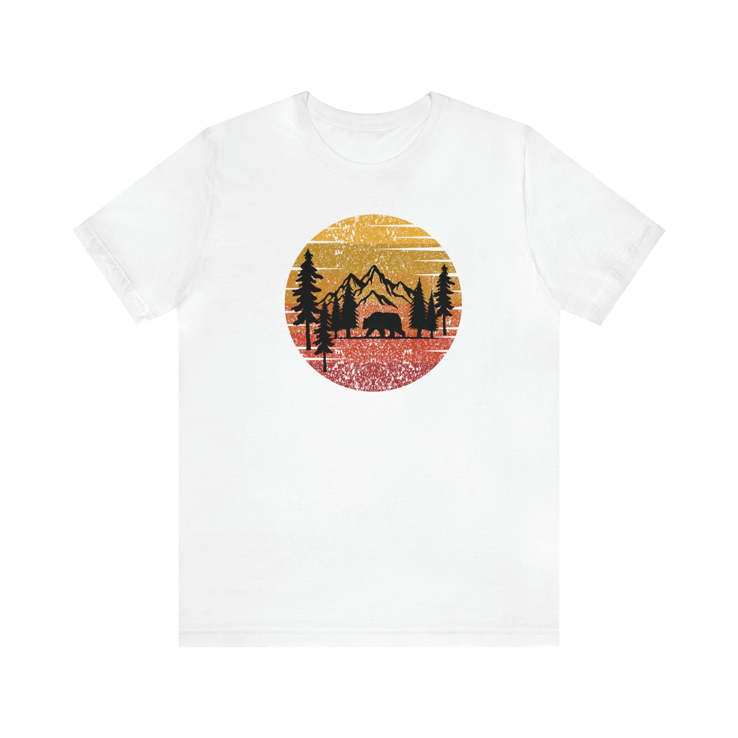 Sunset Bear Tee