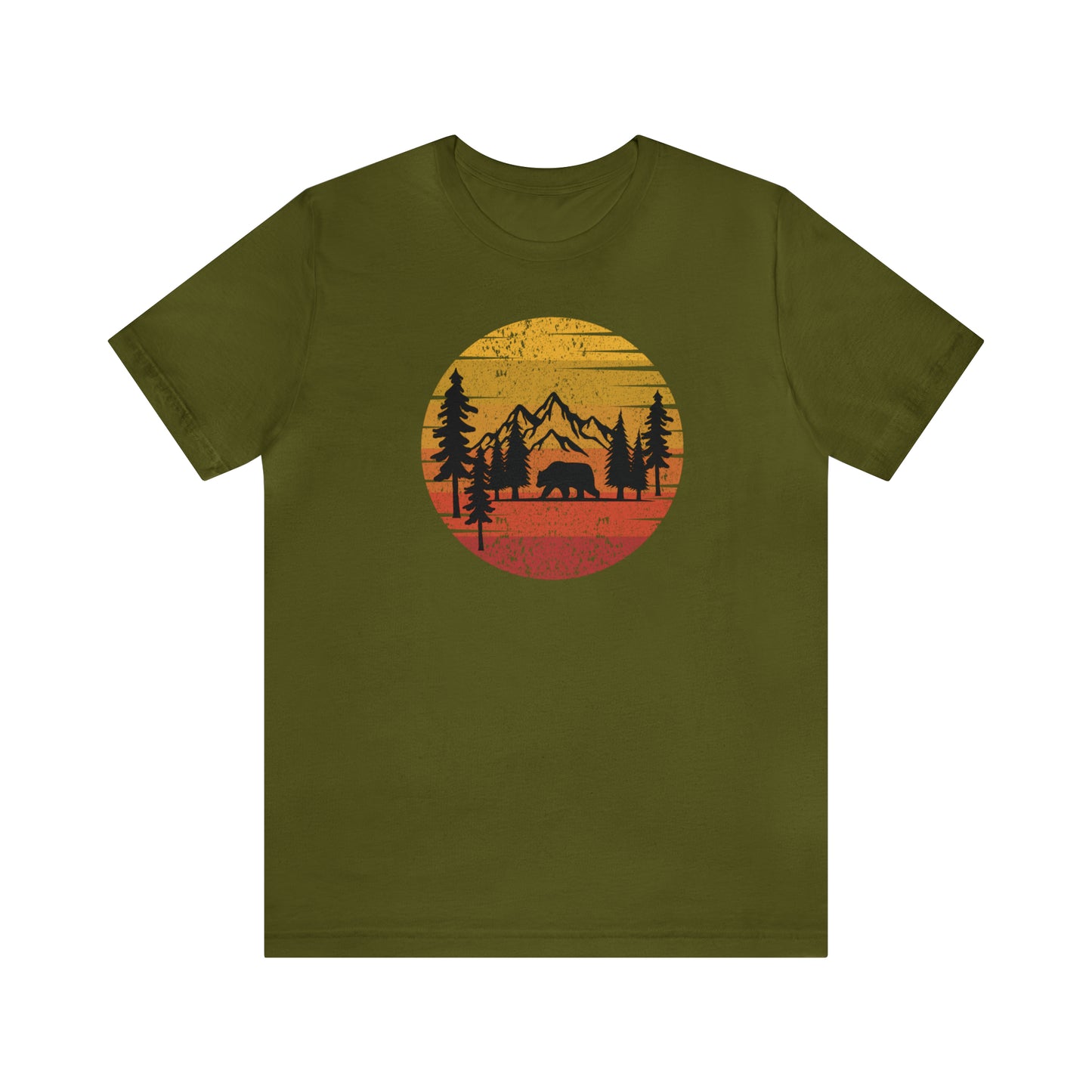 Sunset Bear Tee
