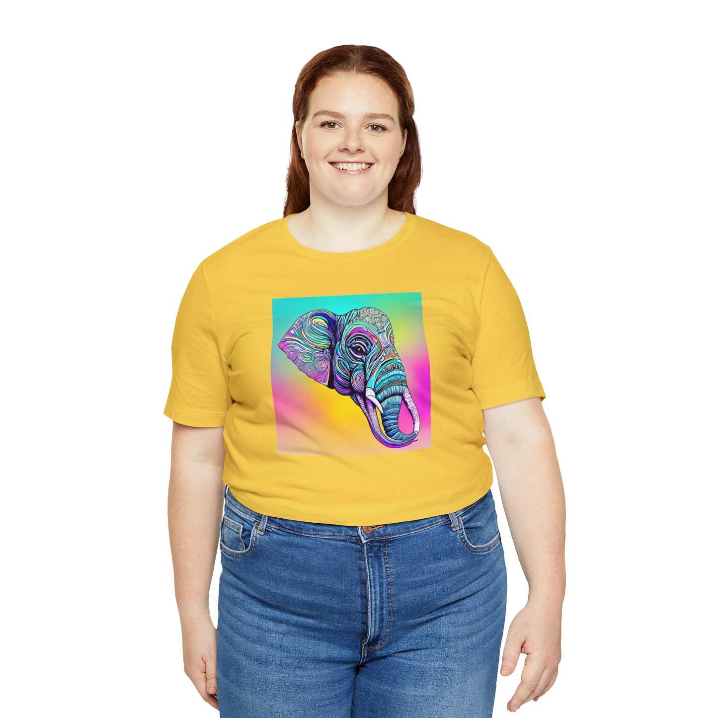 Hypnotic Elephant Head Tee