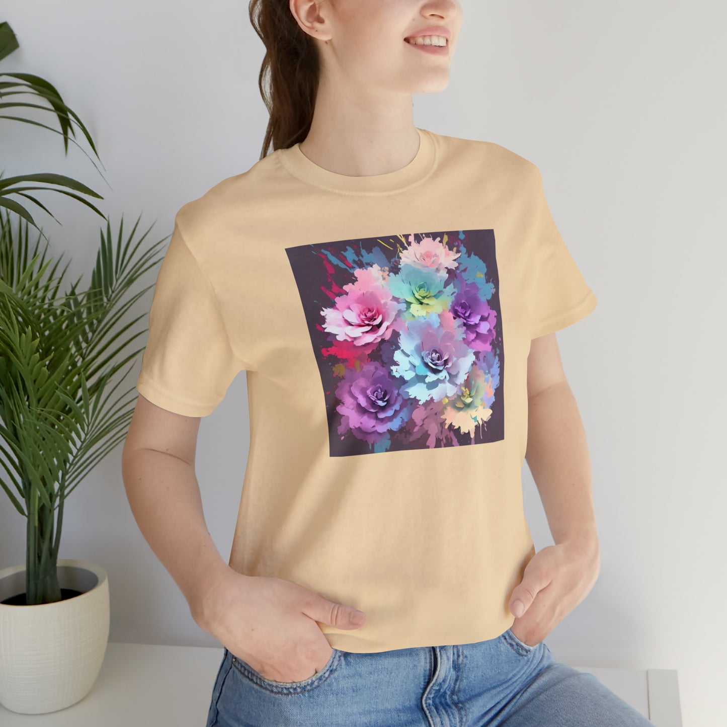 Watercolor Flowers Tee