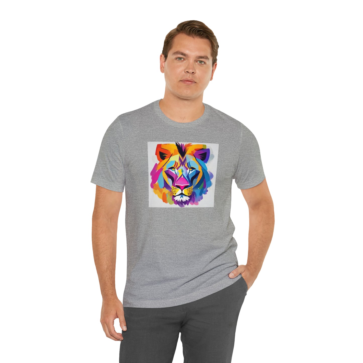 Lion Color Block Tee