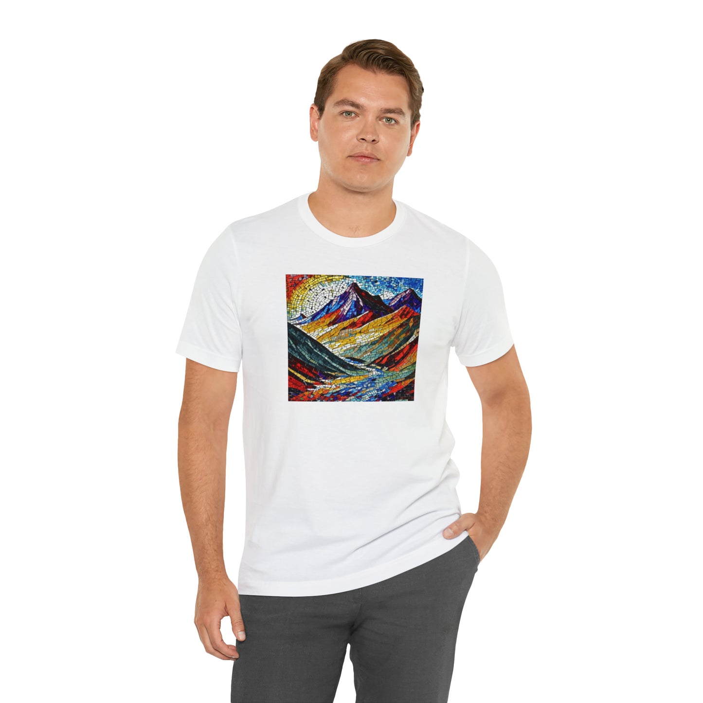 Mosaic Mountains Tee