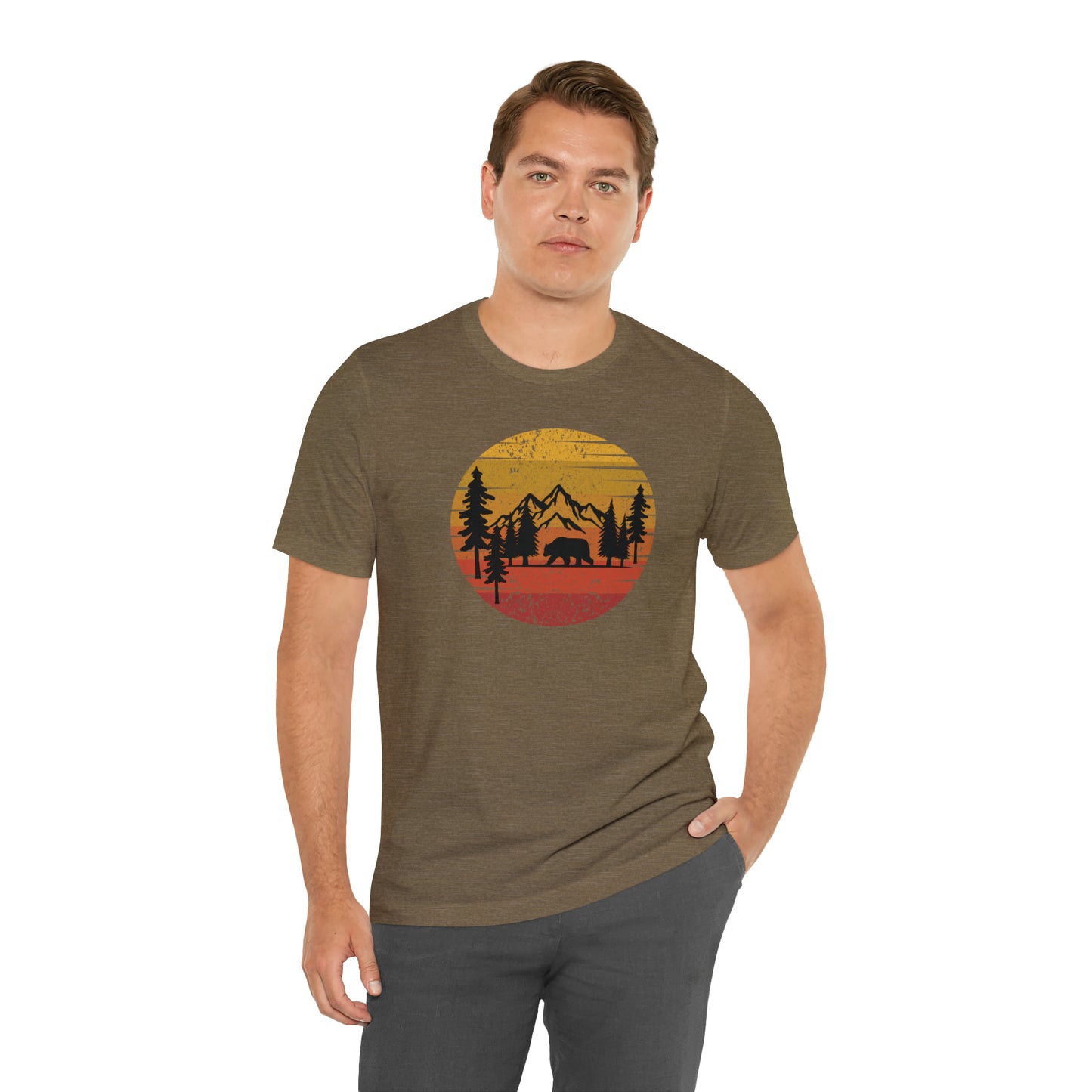 Sunset Bear Tee