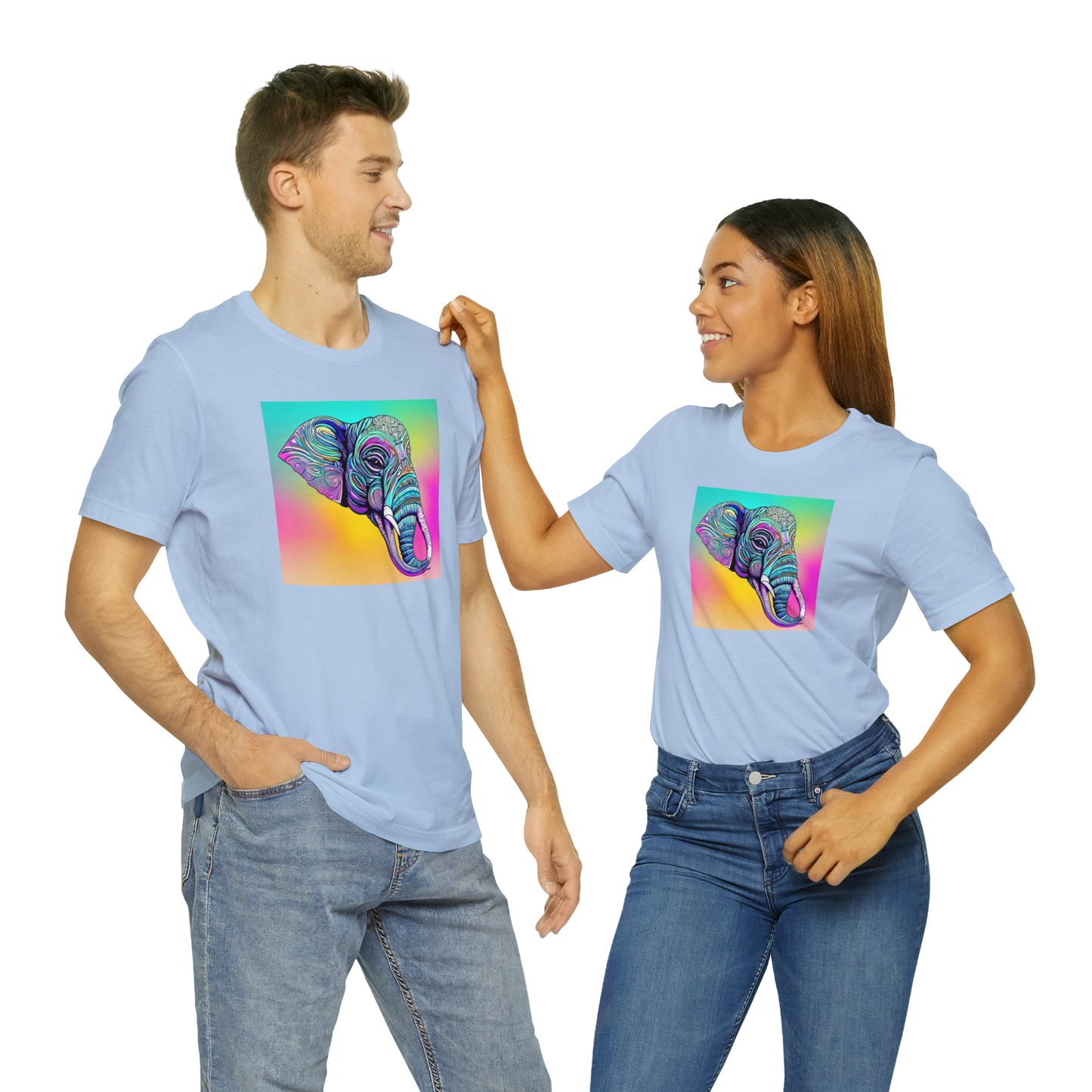 Hypnotic Elephant Head Tee