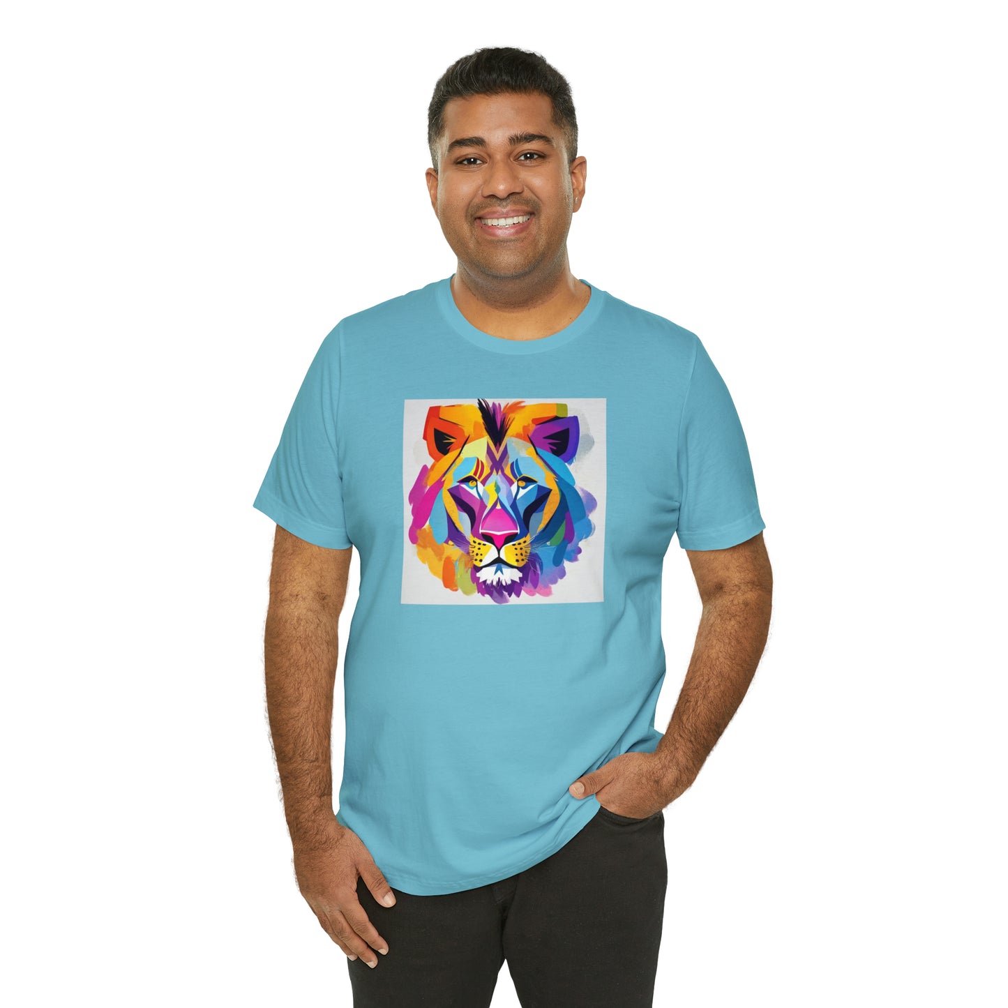 Lion Color Block Tee