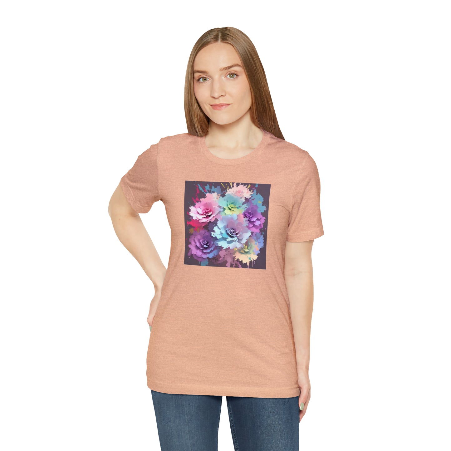 Watercolor Flowers Tee