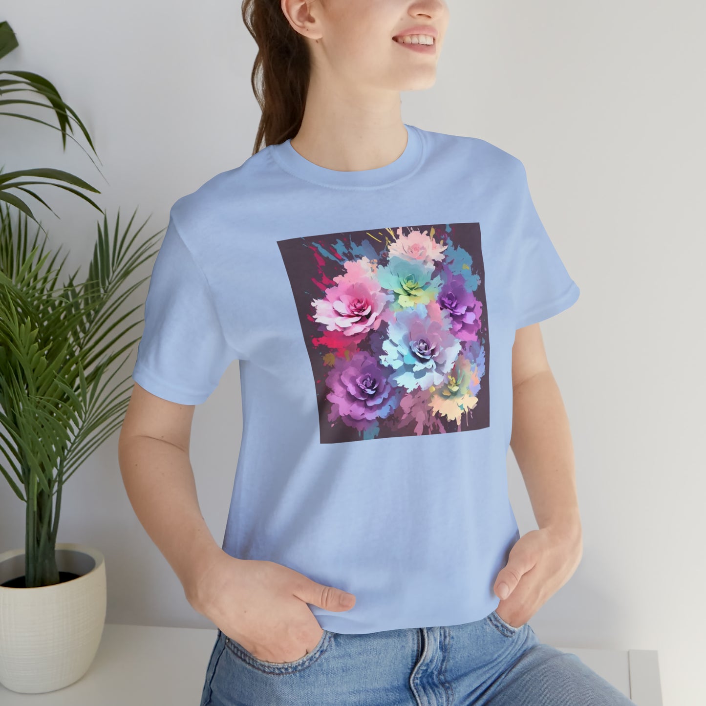 Watercolor Flowers Tee
