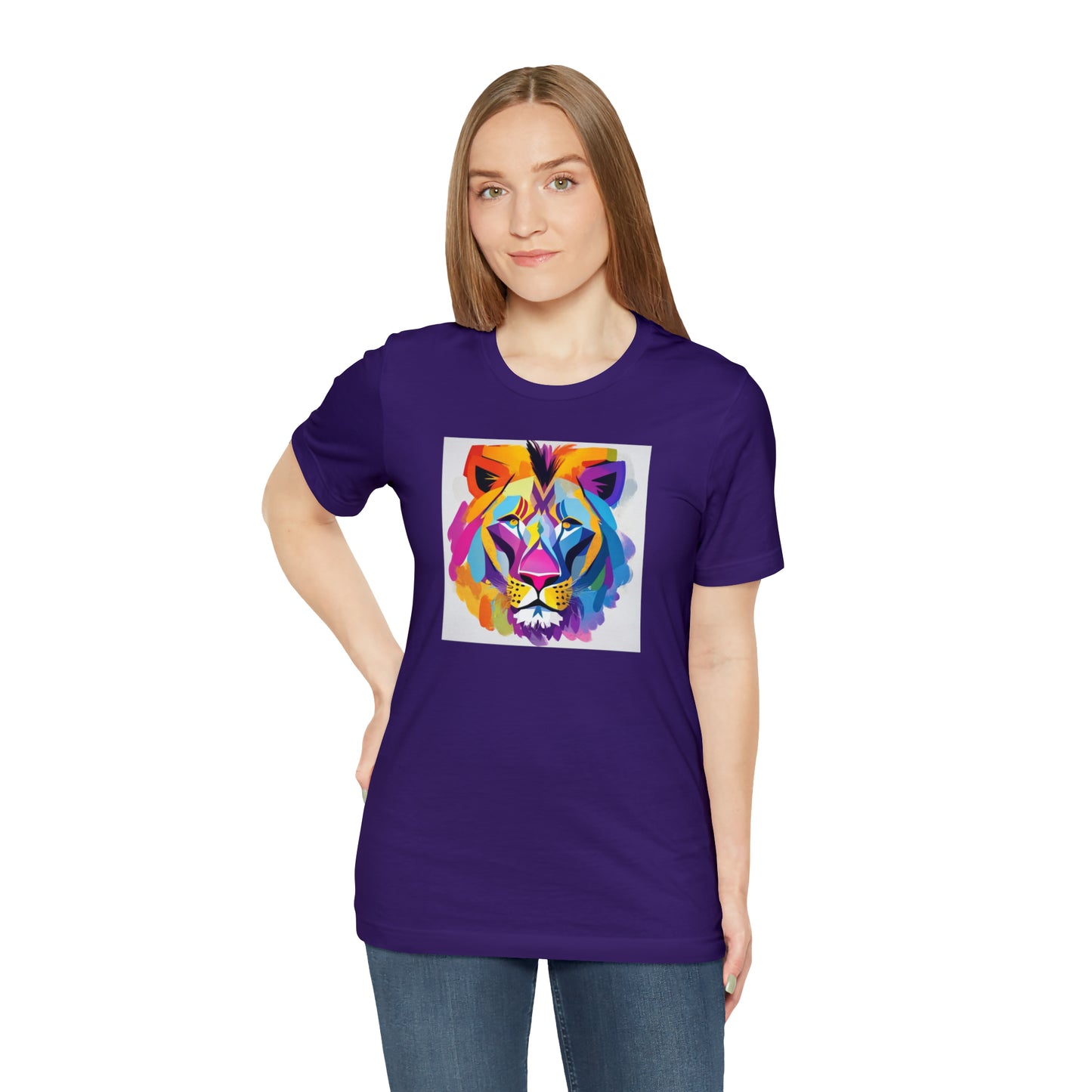 Lion Color Block Tee