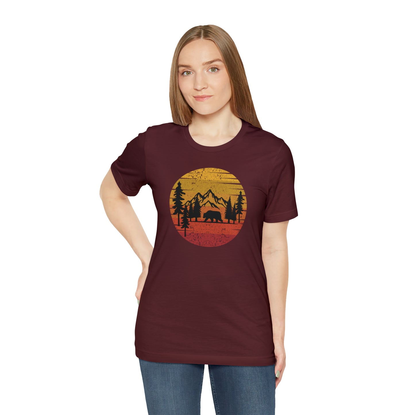 Sunset Bear Tee