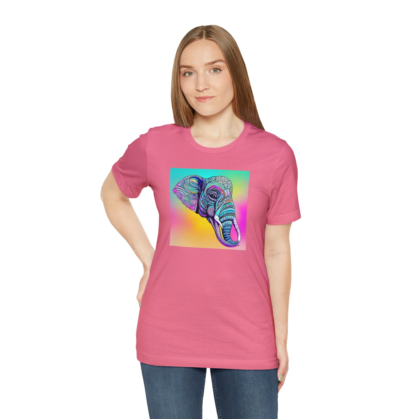 Hypnotic Elephant Head Tee