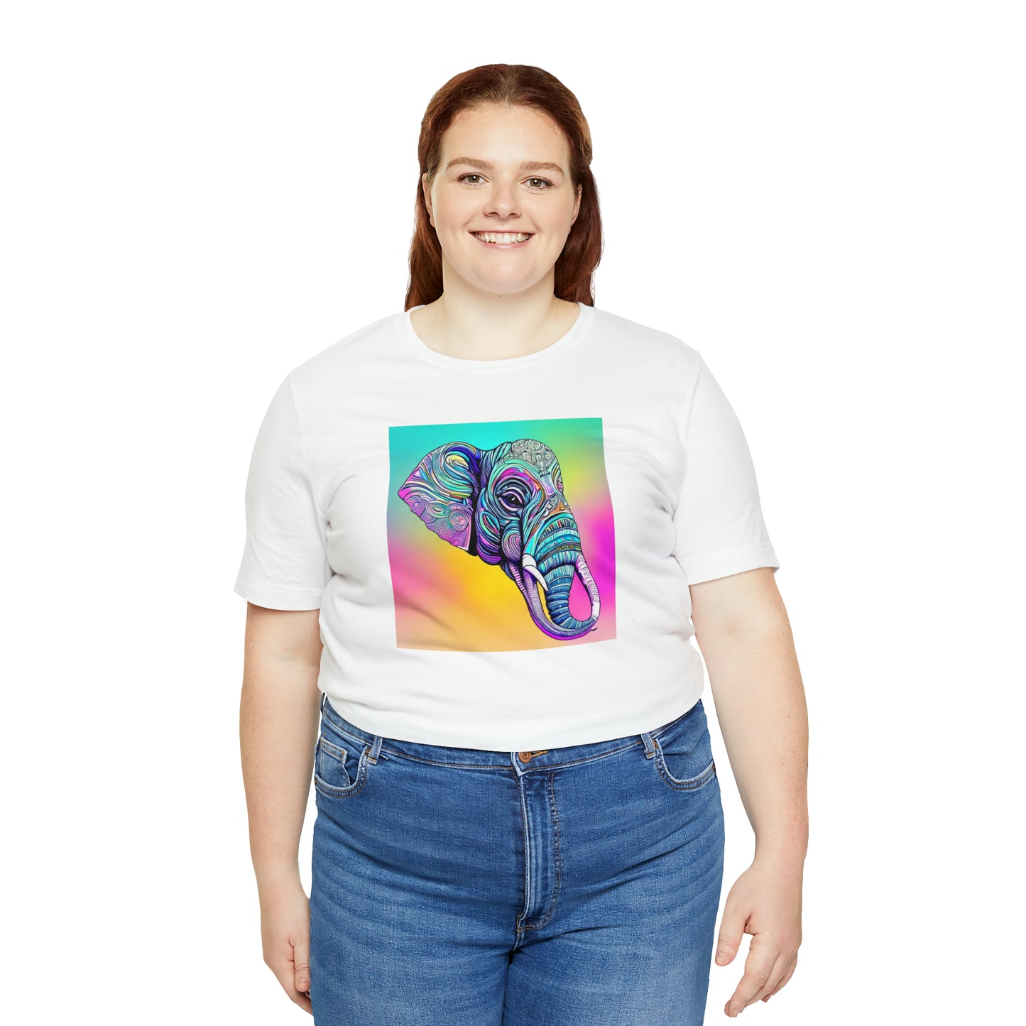 Hypnotic Elephant Head Tee