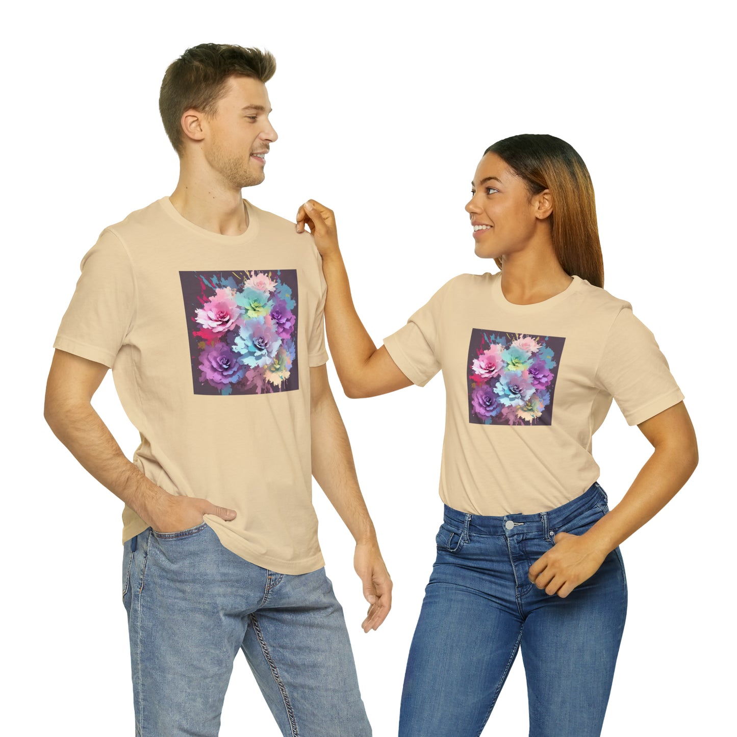 Watercolor Flowers Tee