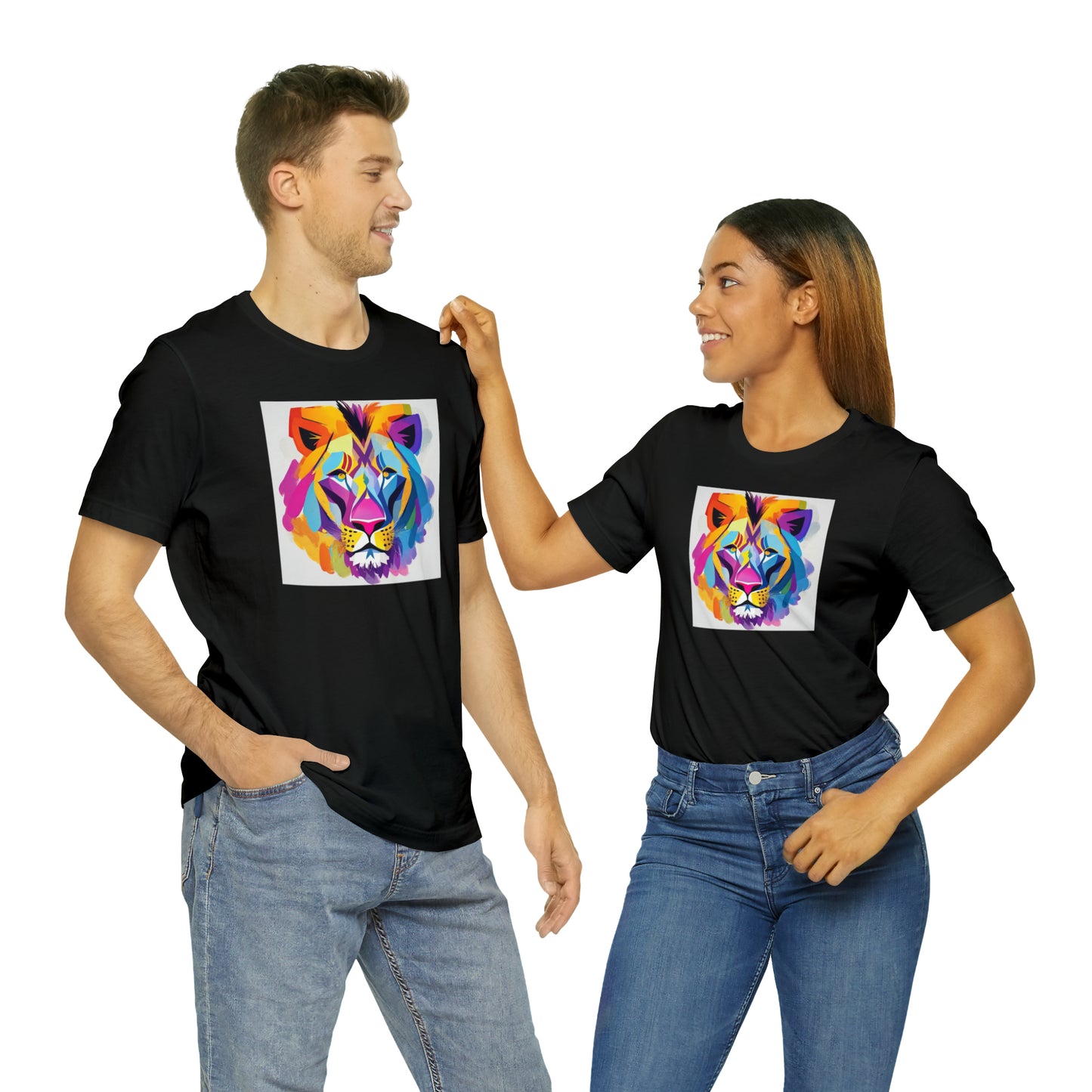 Lion Color Block Tee