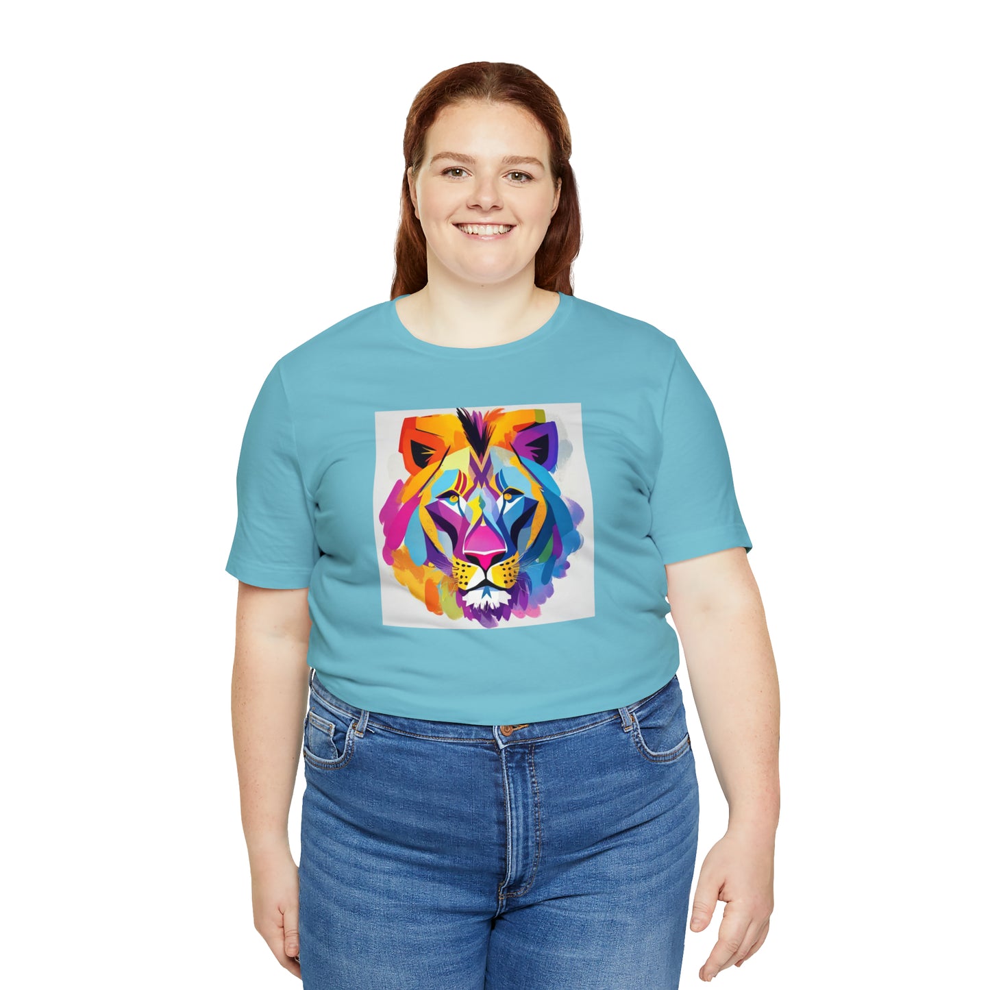 Lion Color Block Tee