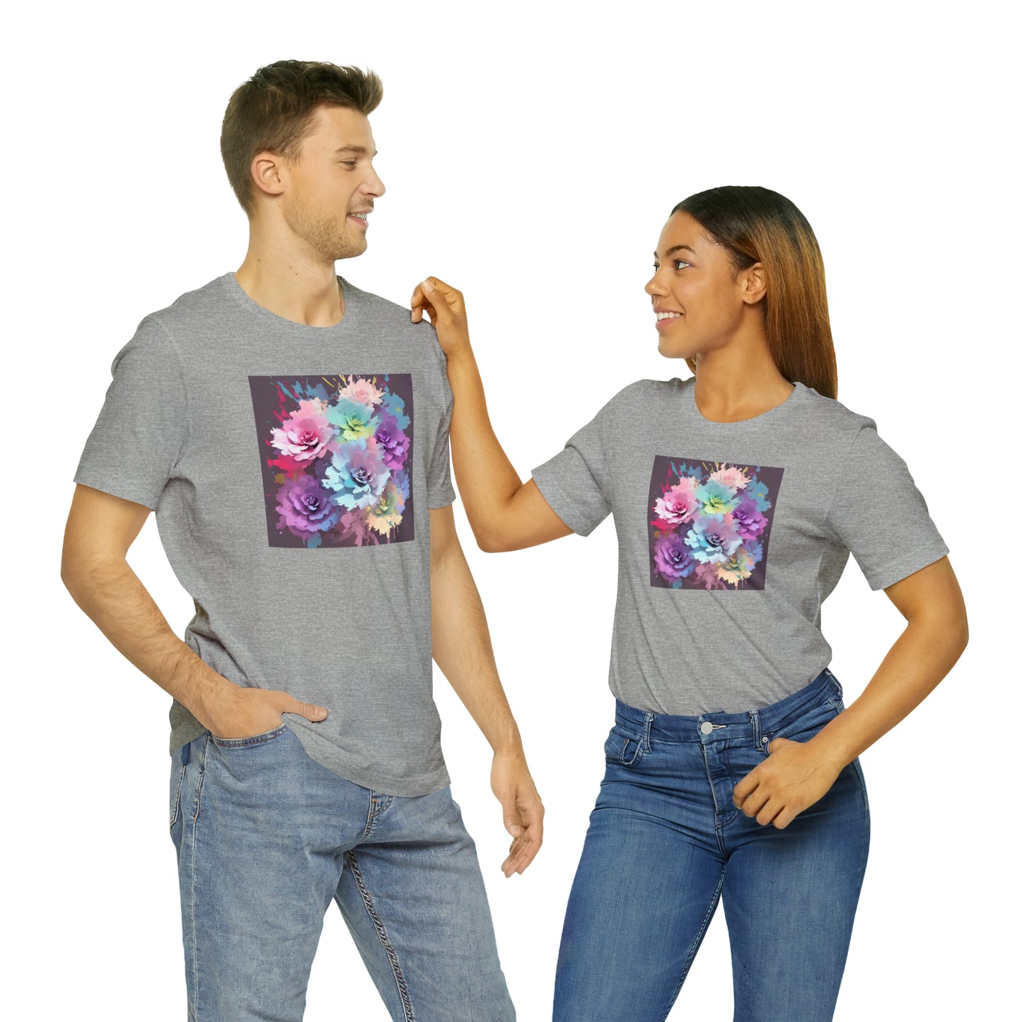 Watercolor Flowers Tee