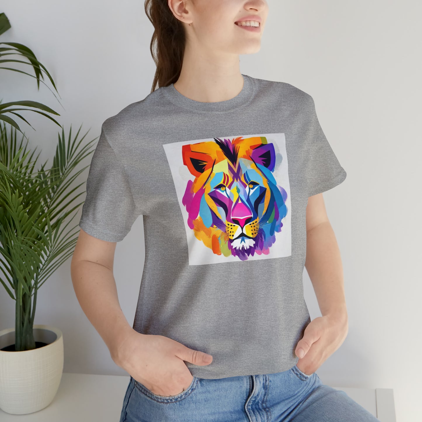 Lion Color Block Tee