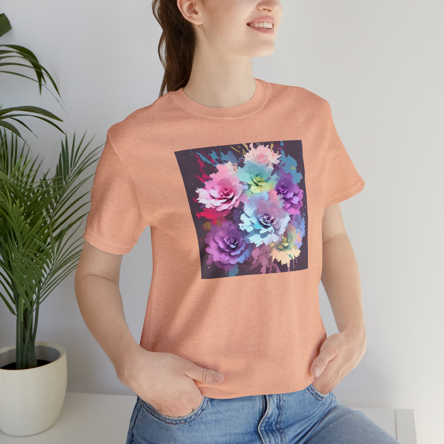 Watercolor Flowers Tee