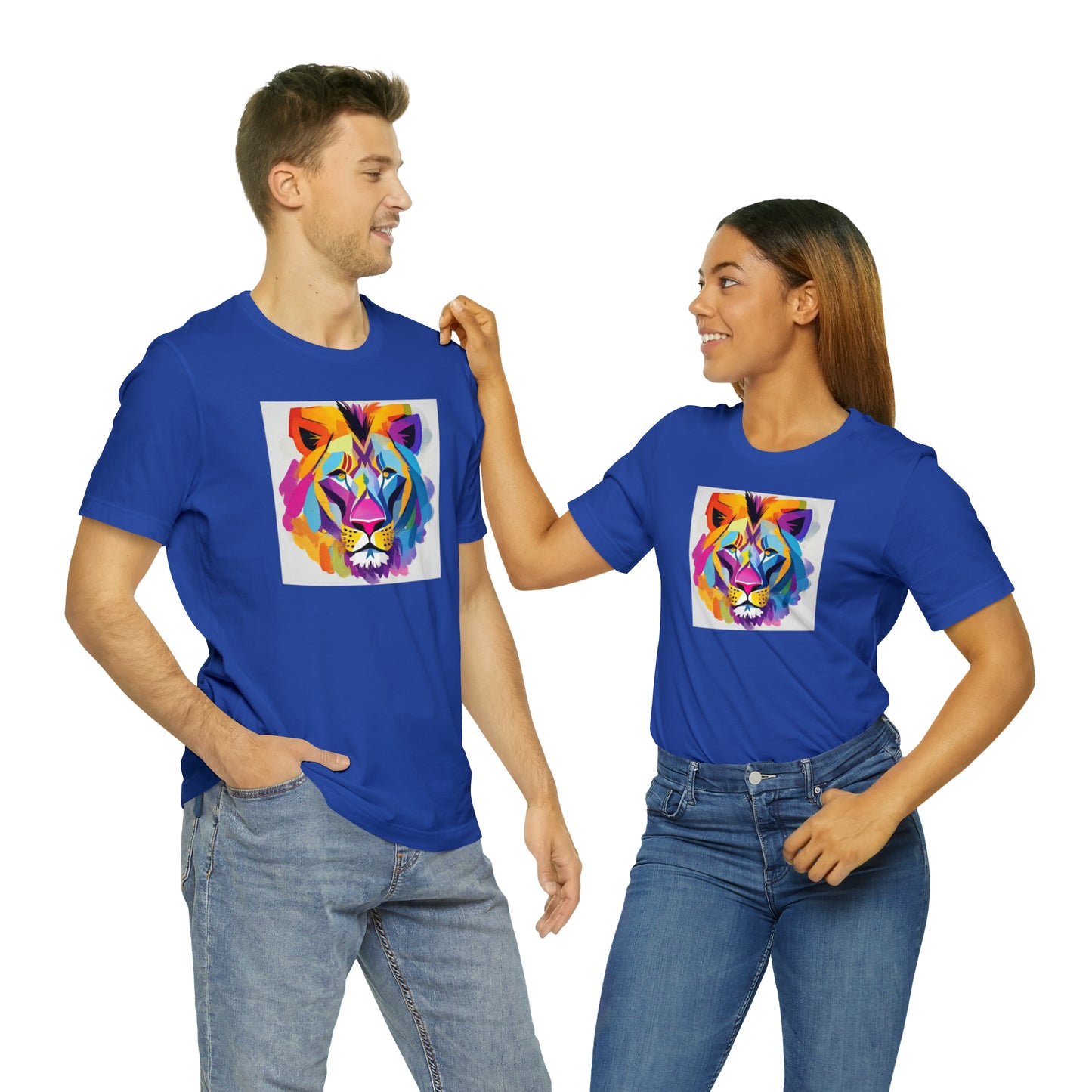 Lion Color Block Tee