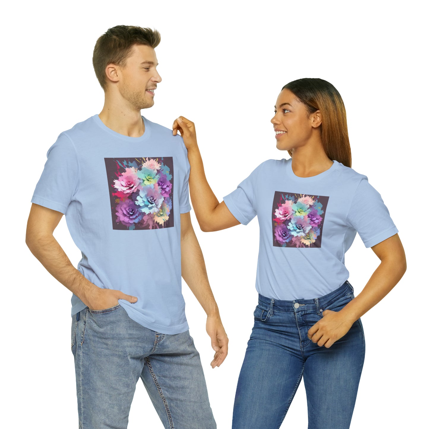Watercolor Flowers Tee
