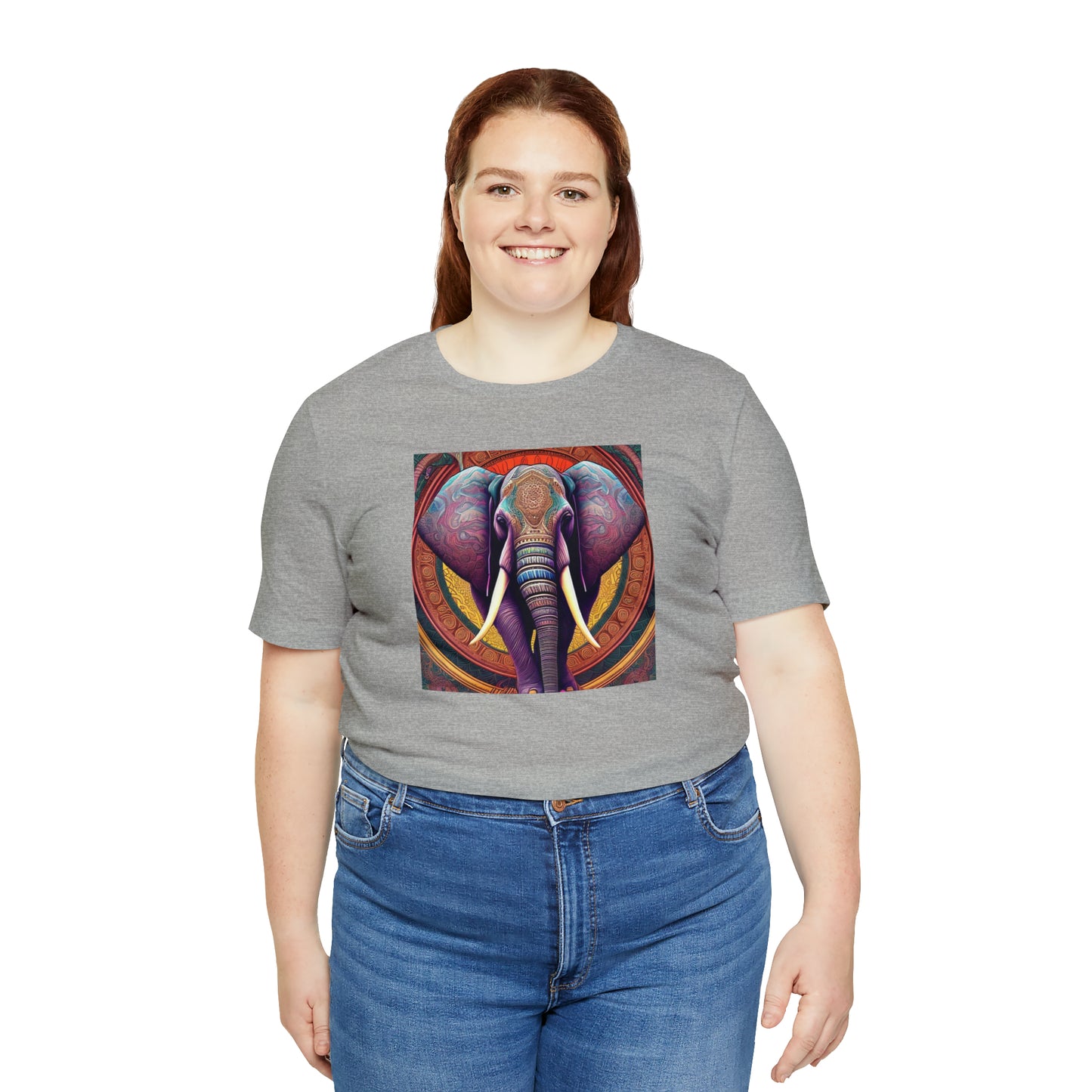 Mandala Elephant Tee