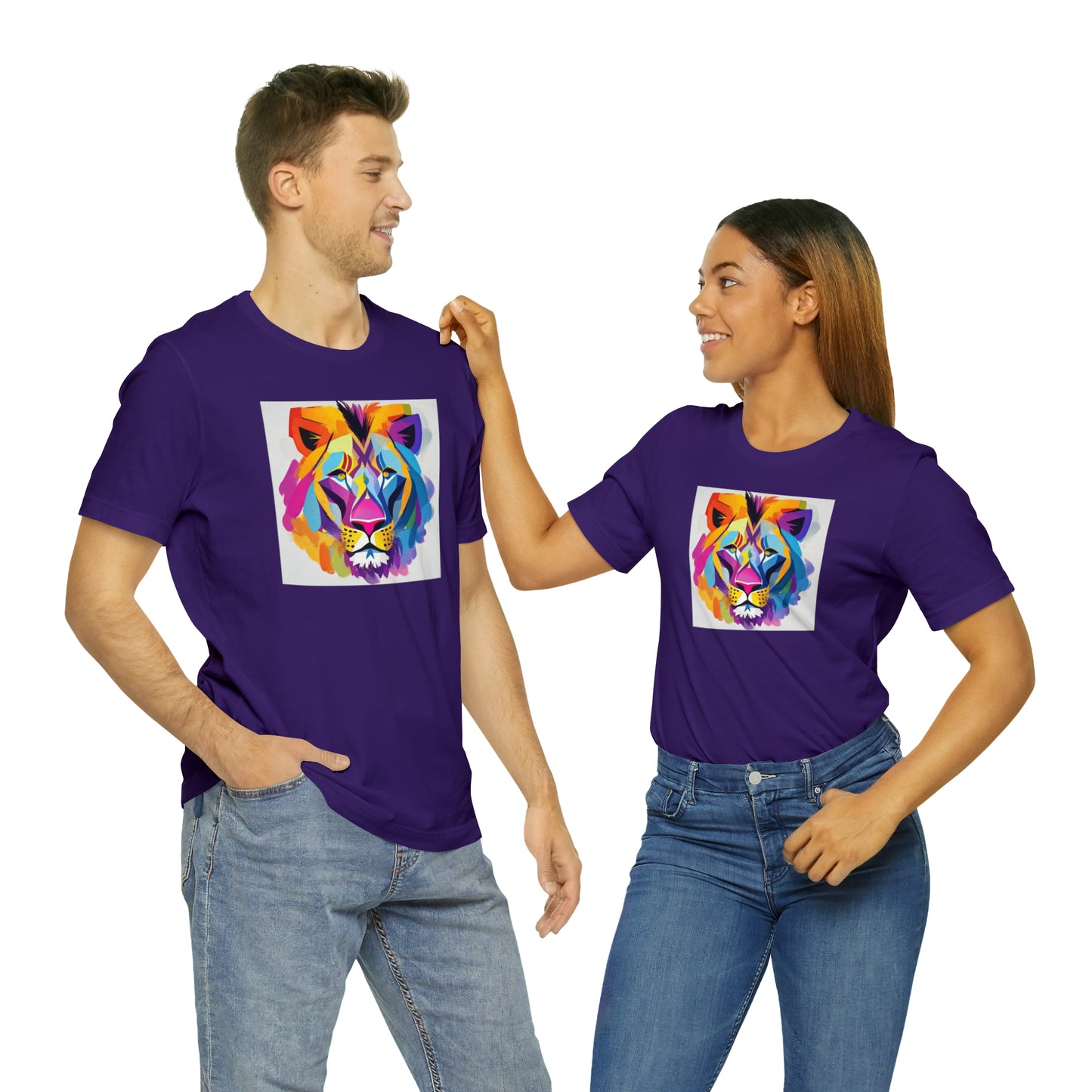 Lion Color Block Tee