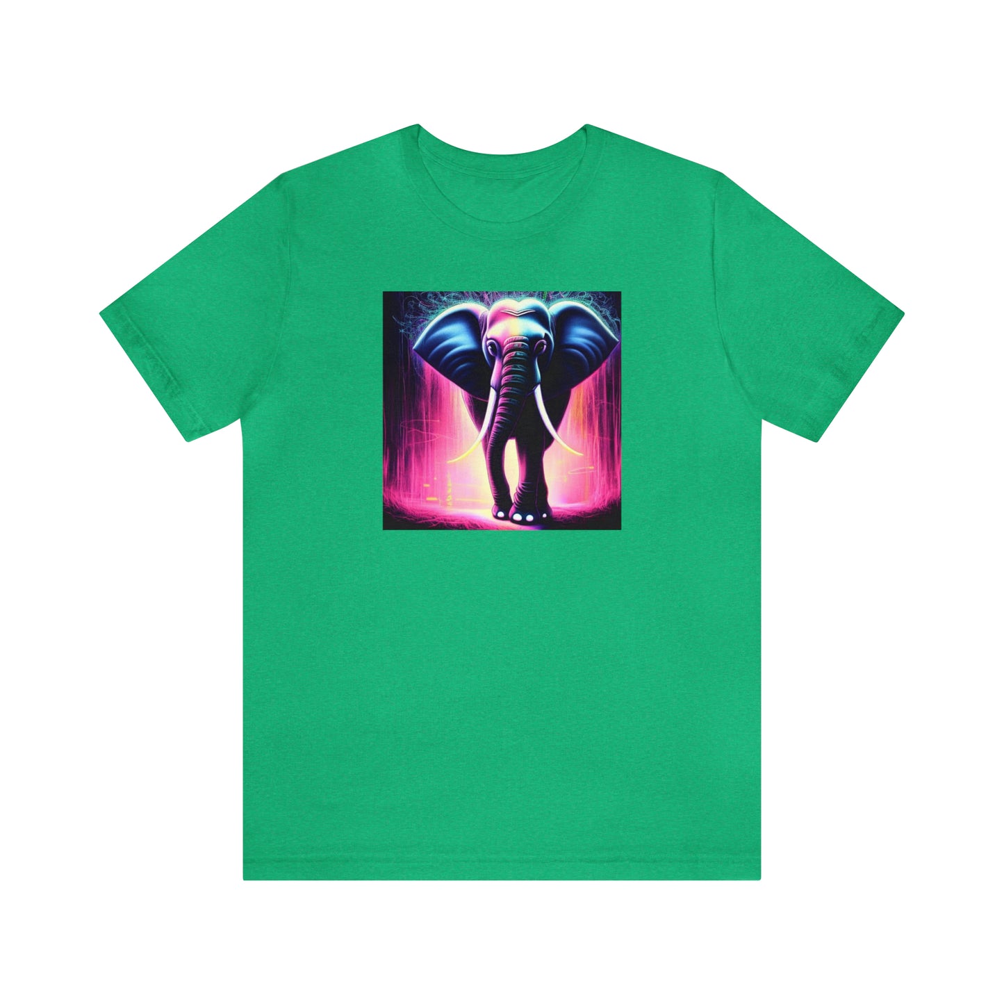 Pink Rain Elephant Tee