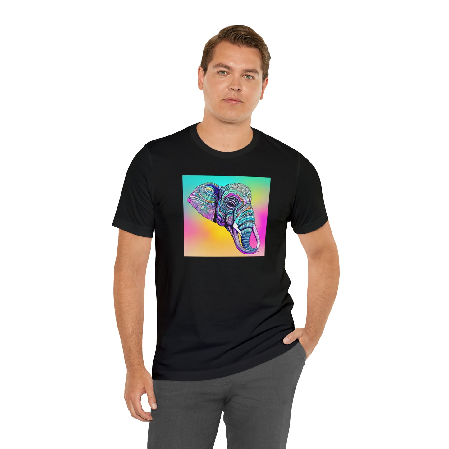 Hypnotic Elephant Head Tee