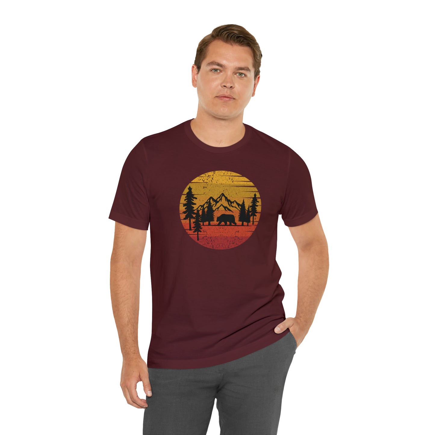 Sunset Bear Tee