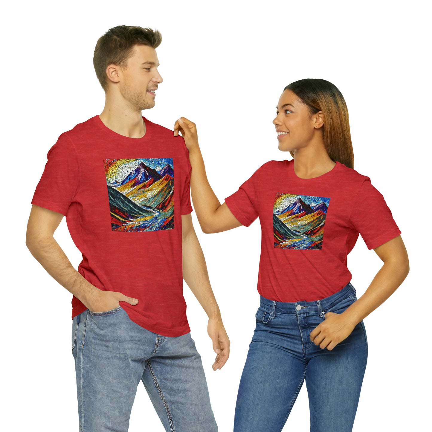 Mosaic Mountains Tee