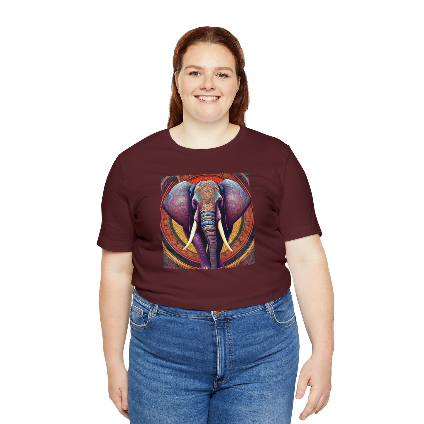 Mandala Elephant Tee