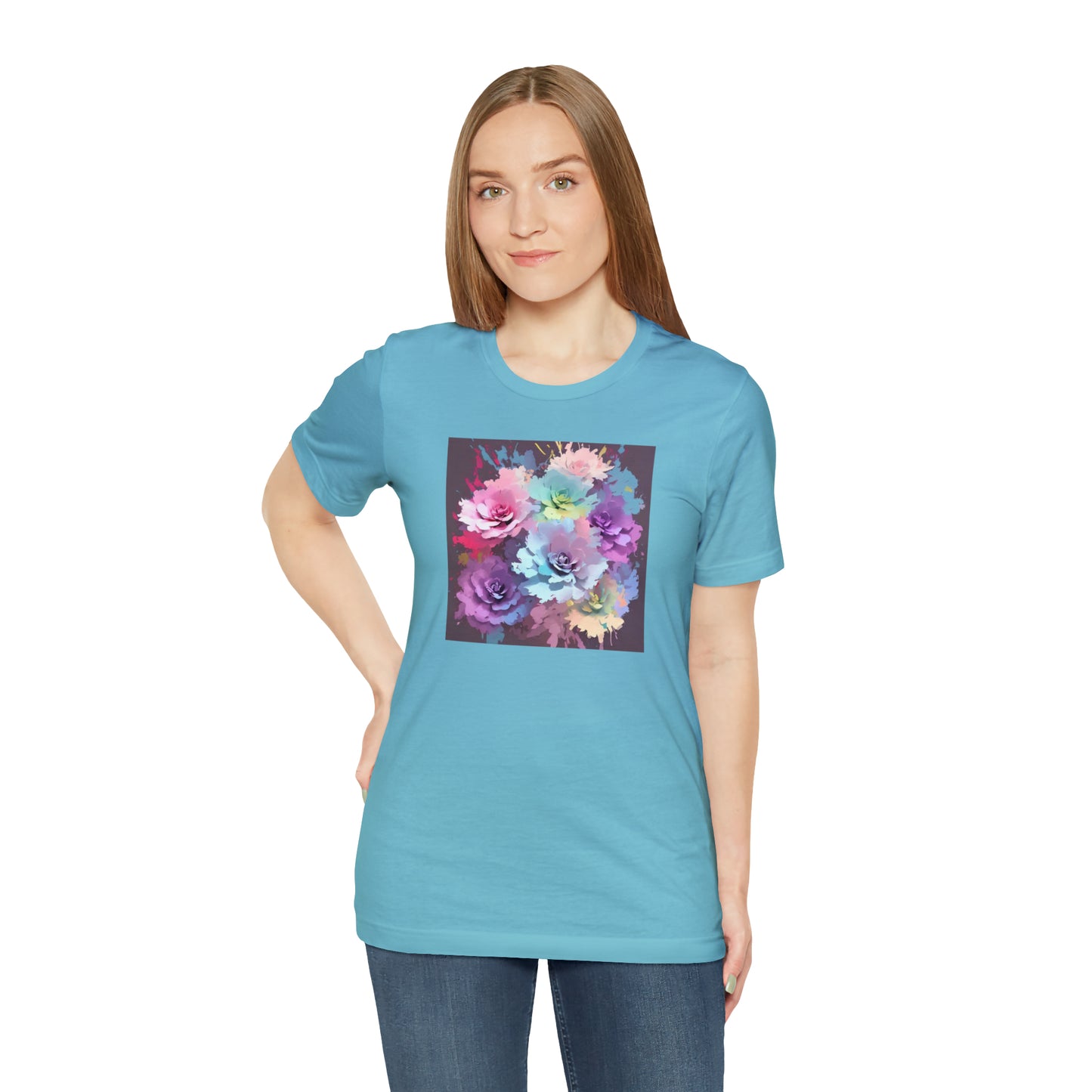 Watercolor Flowers Tee