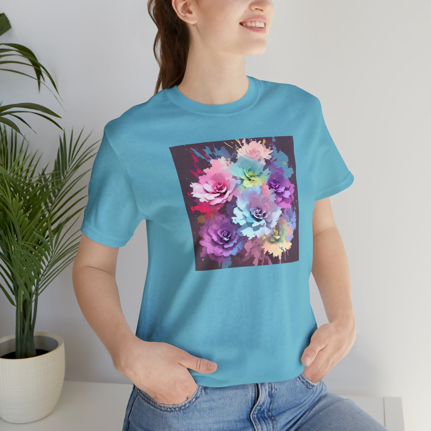 Watercolor Flowers Tee