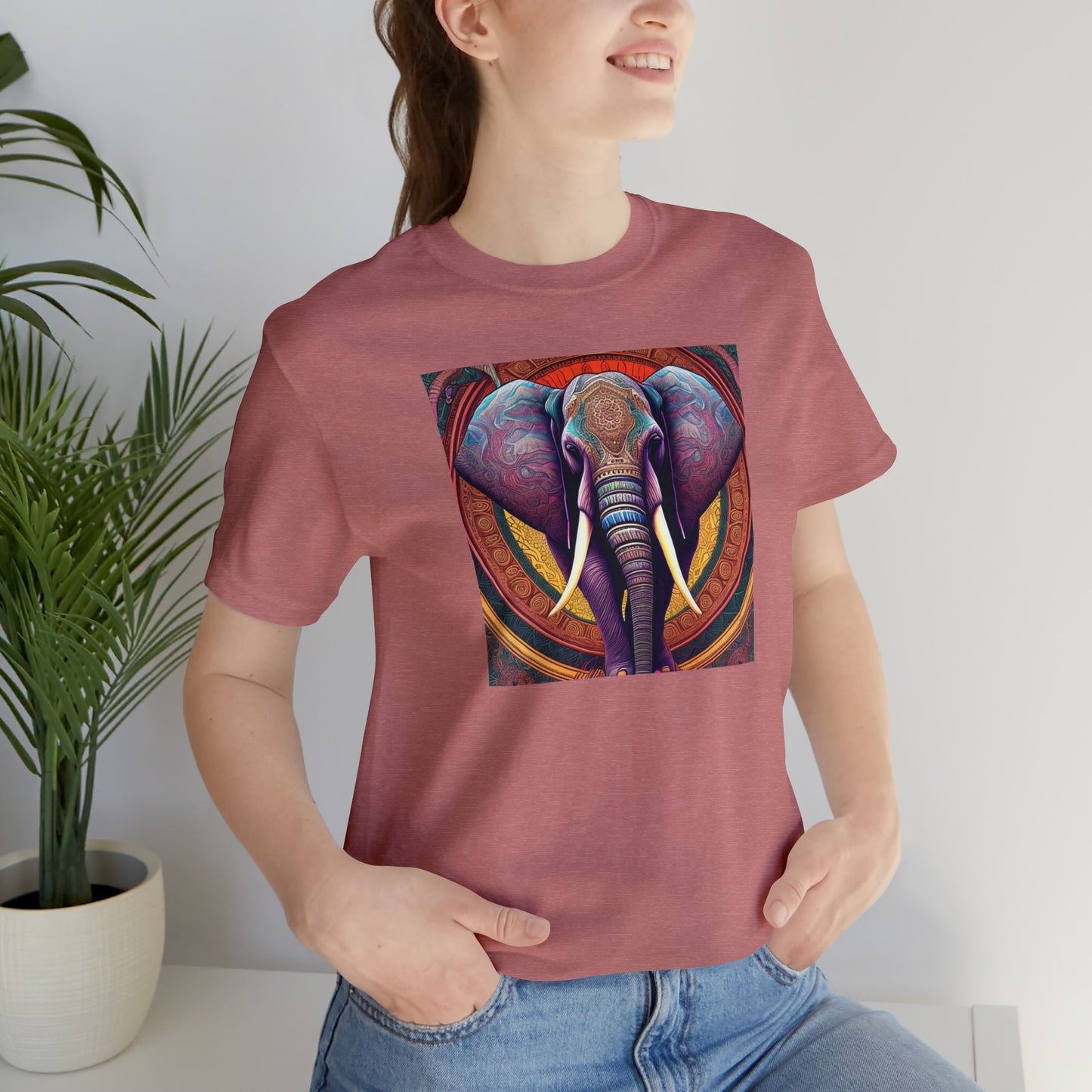 Mandala Elephant Tee
