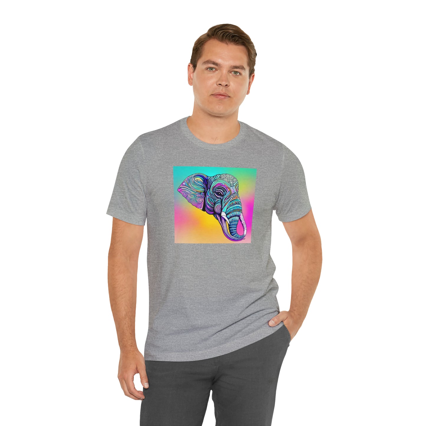 Hypnotic Elephant Head Tee