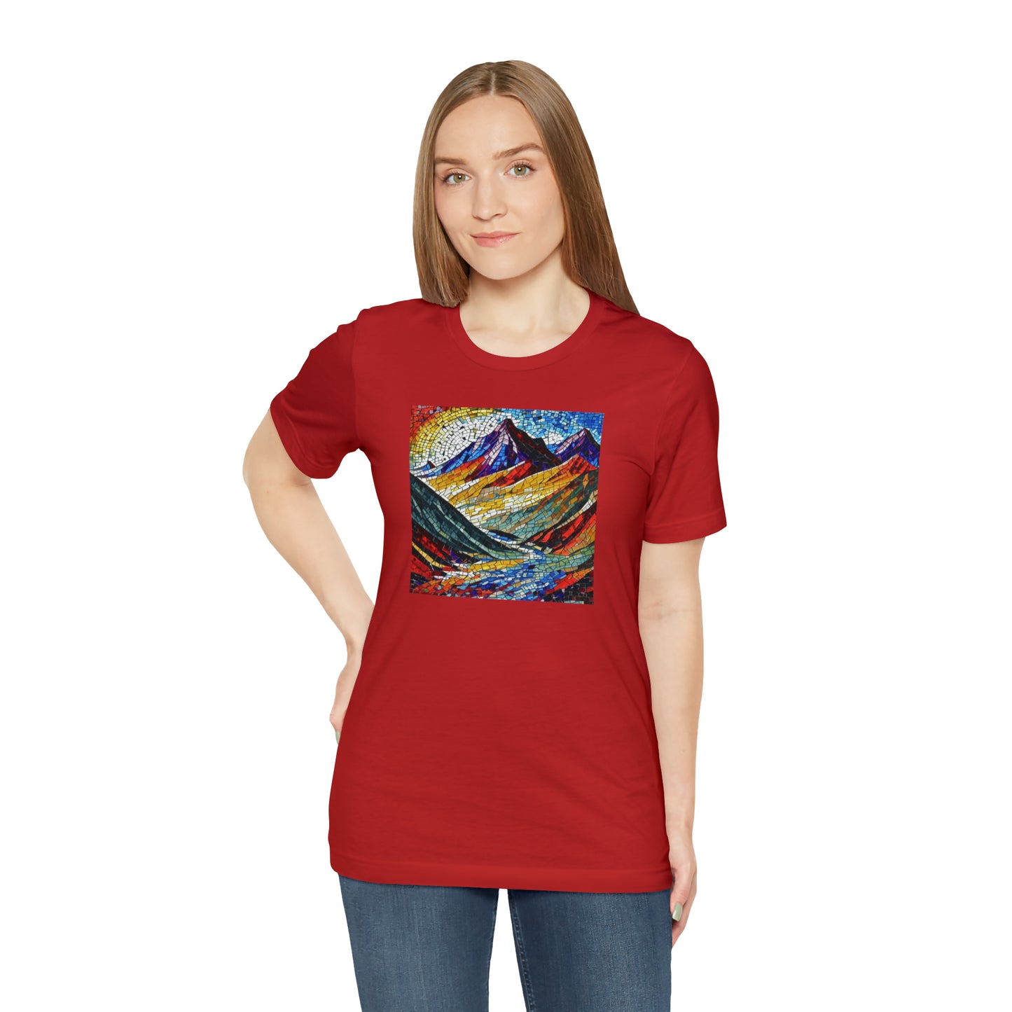 Mosaic Mountains Tee