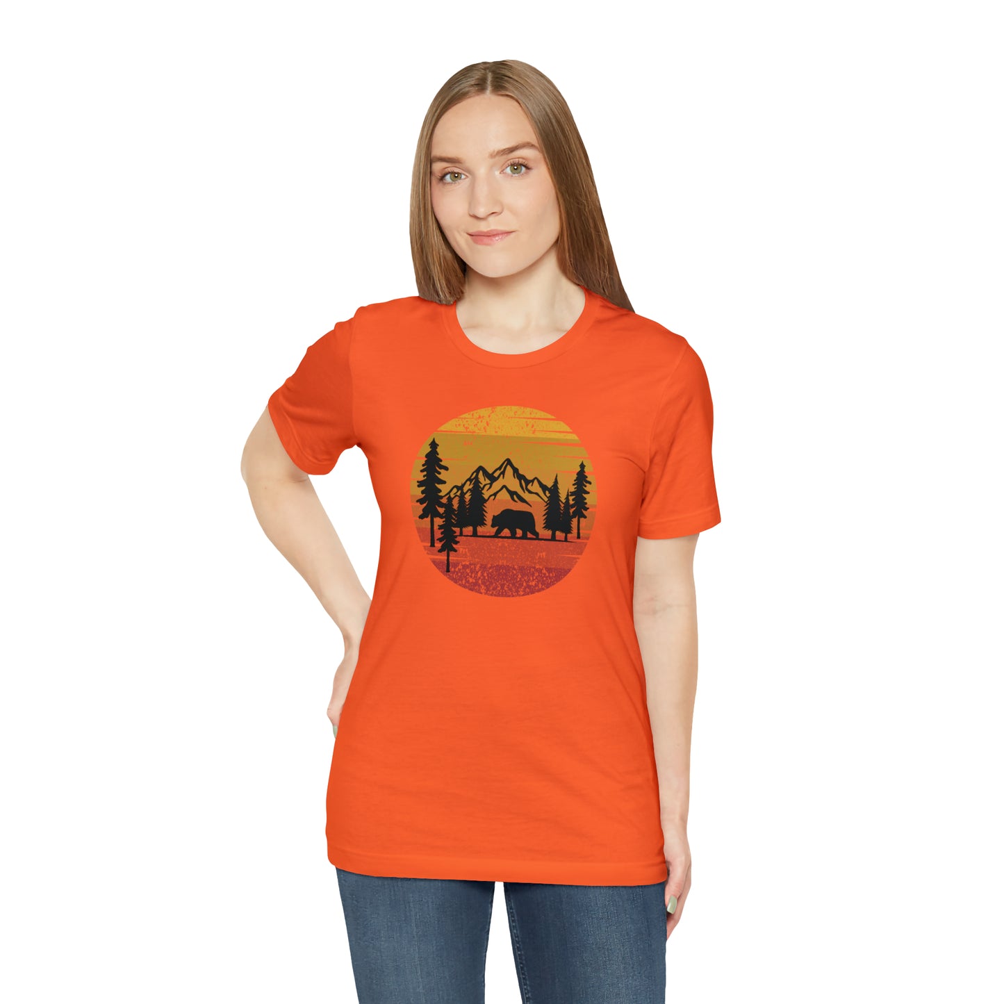 Sunset Bear Tee
