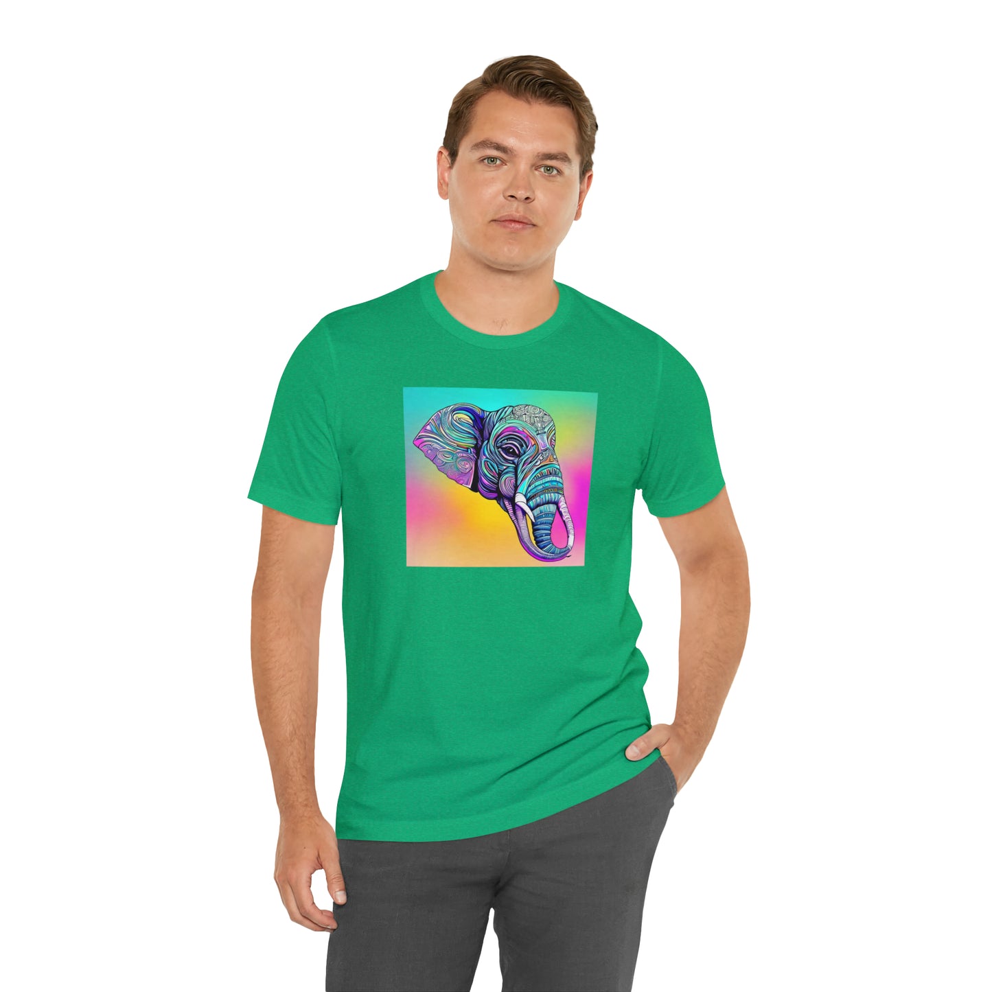 Hypnotic Elephant Head Tee