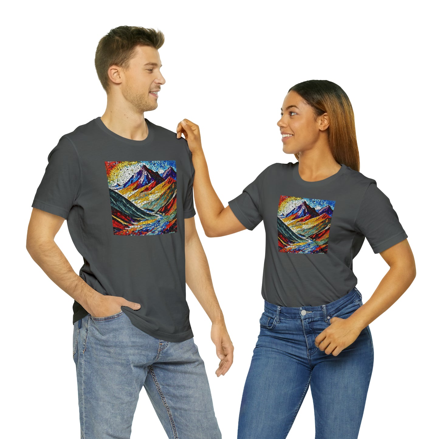 Mosaic Mountains Tee