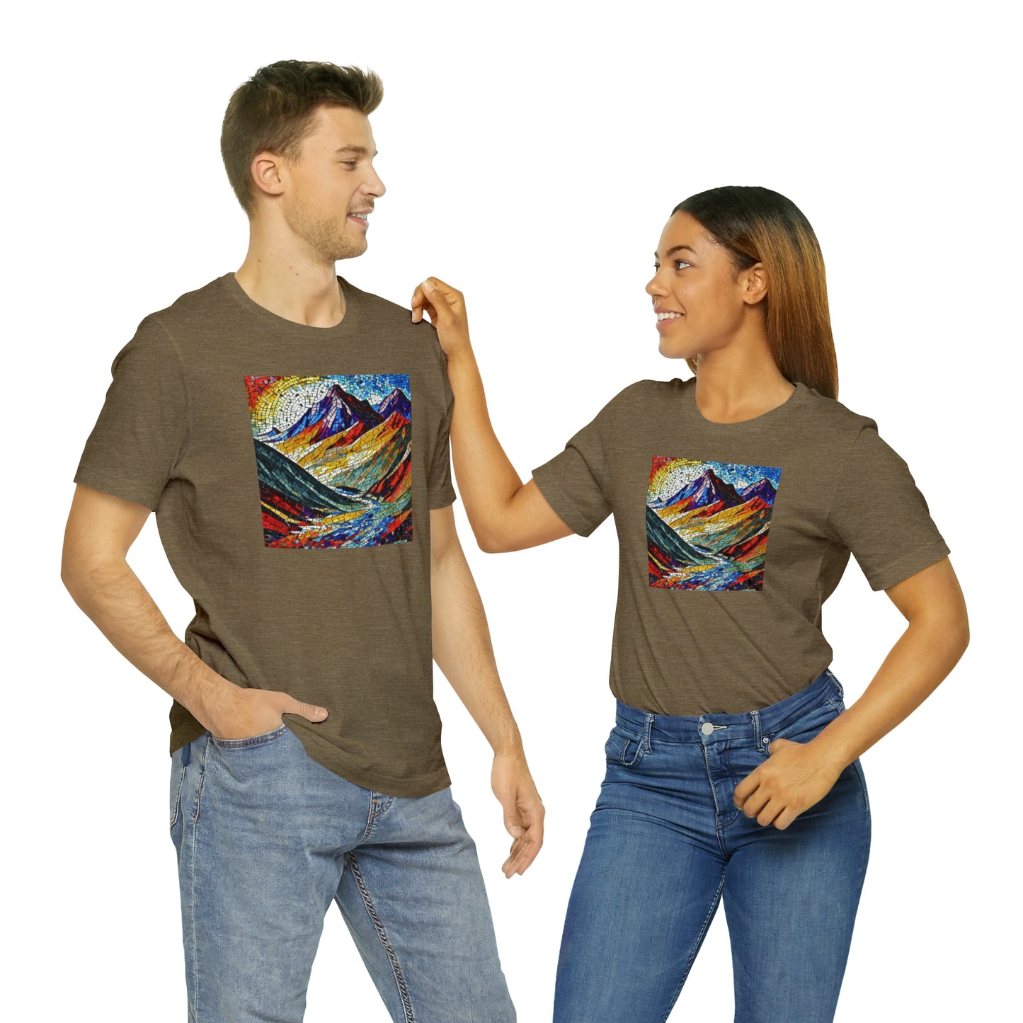 Mosaic Mountains Tee