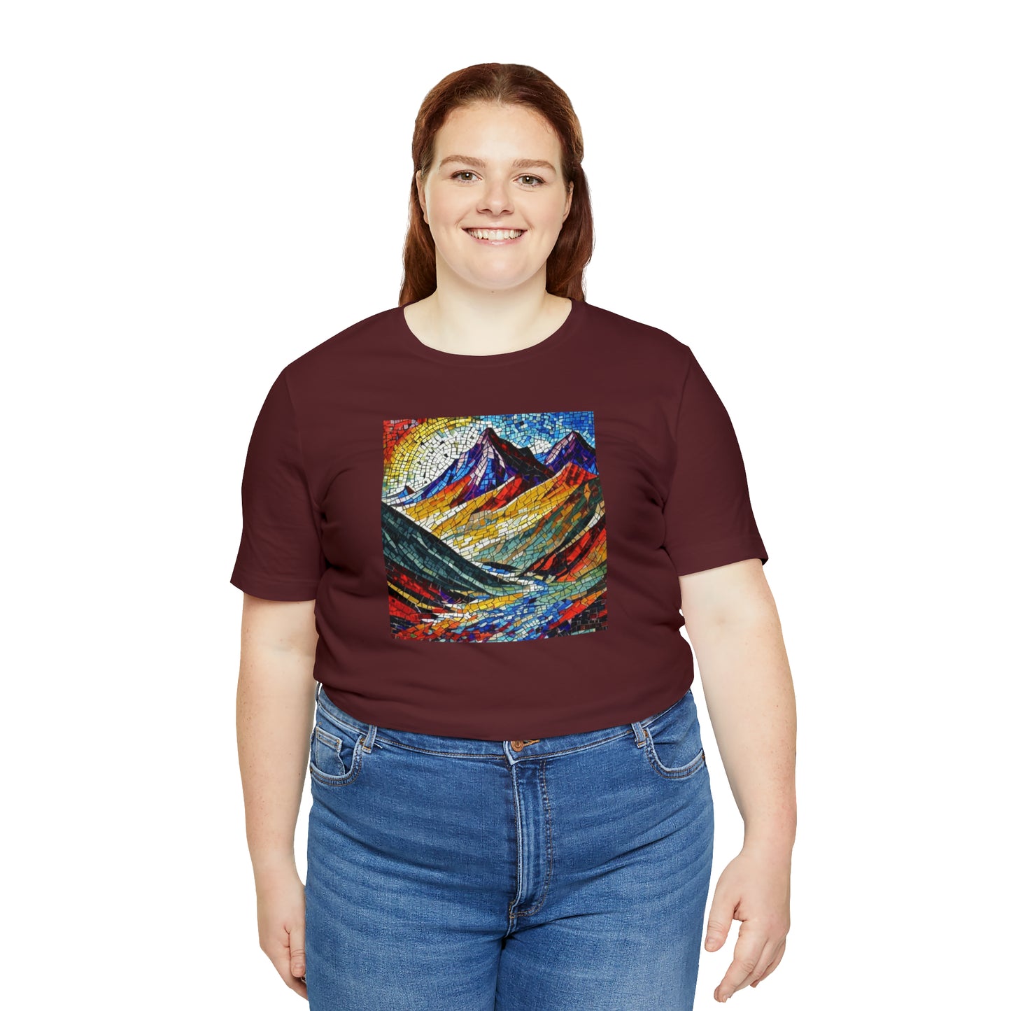 Mosaic Mountains Tee