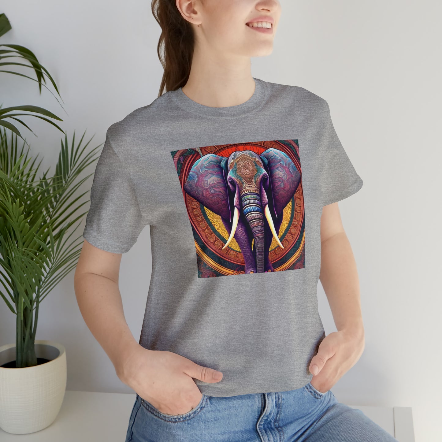 Mandala Elephant Tee