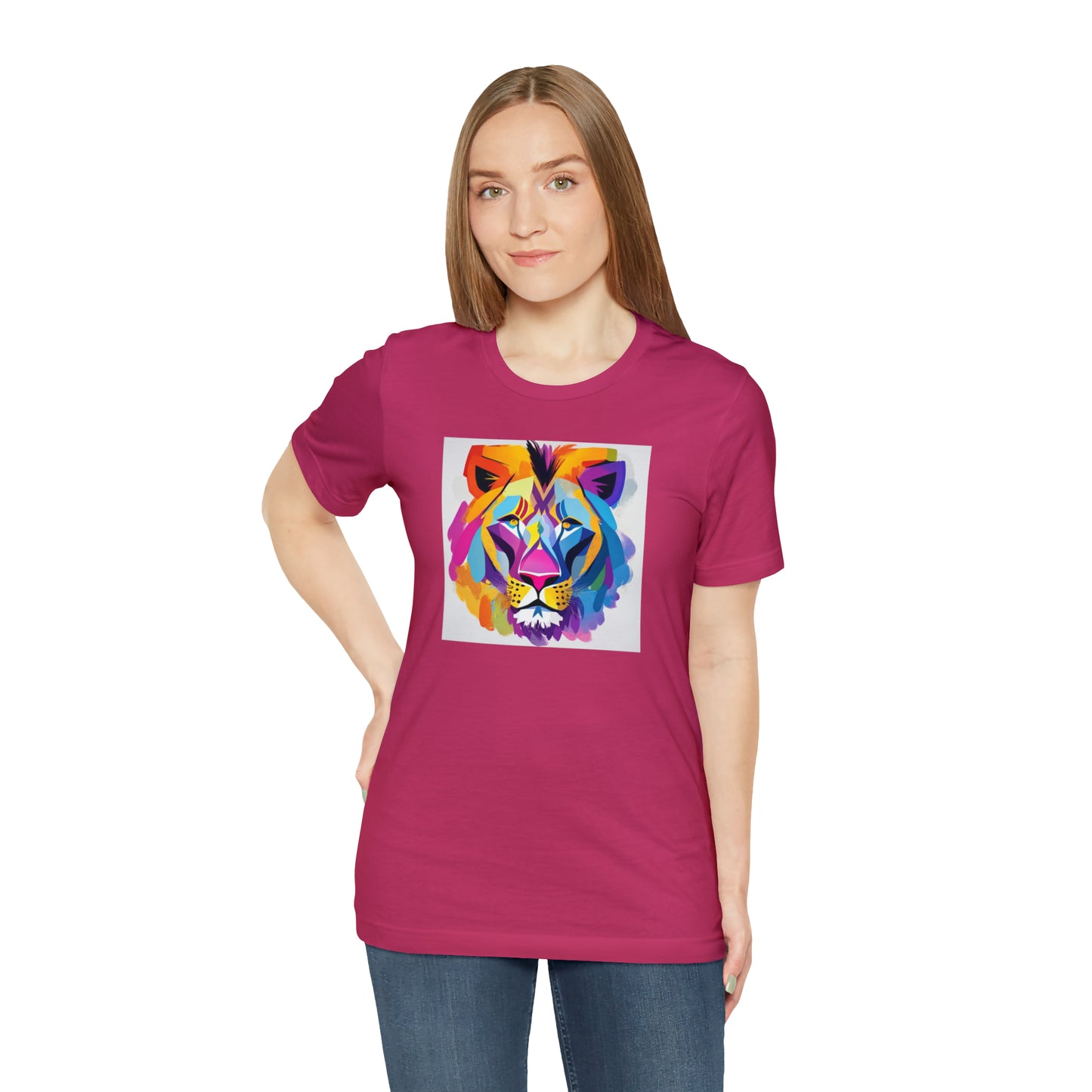 Lion Color Block Tee