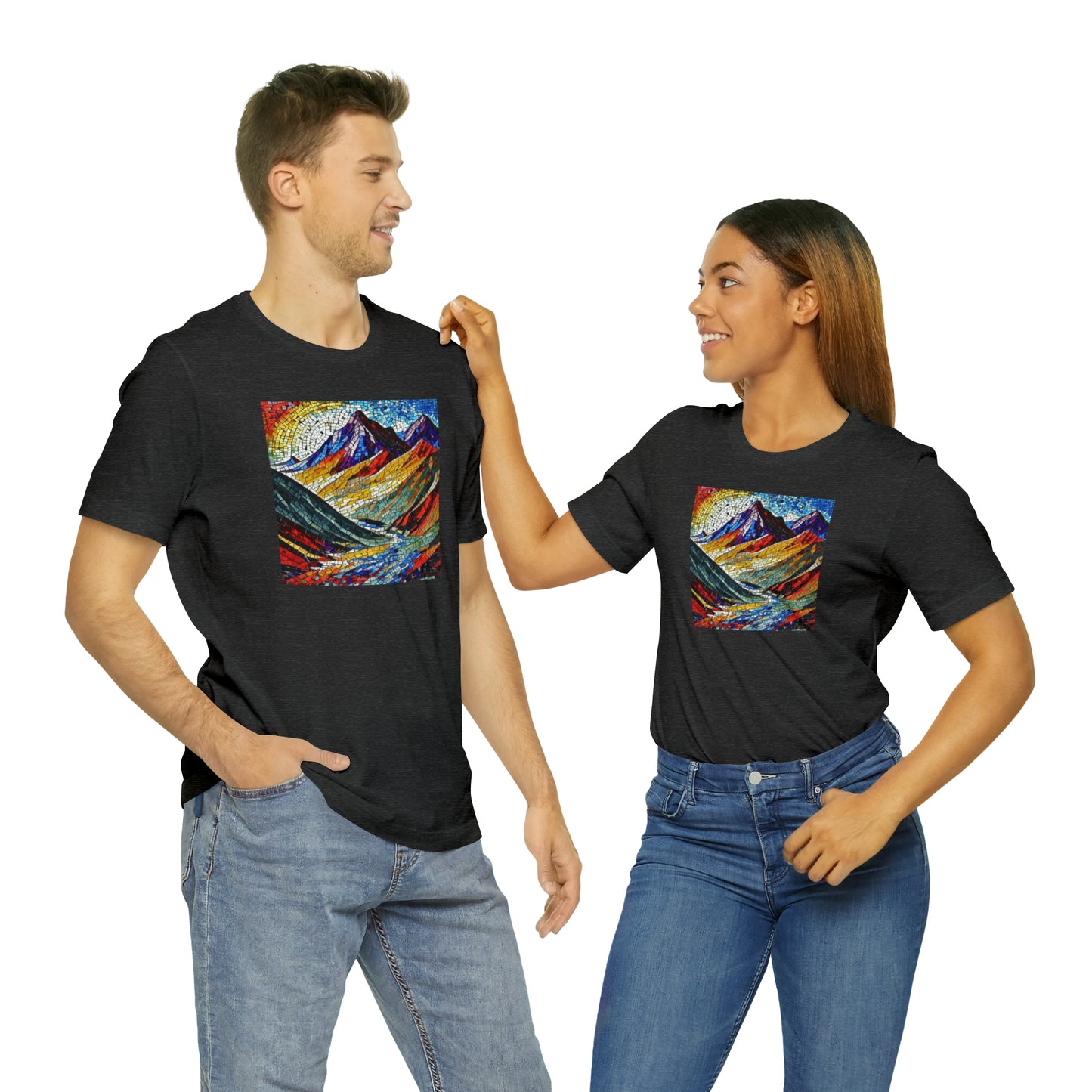 Mosaic Mountains Tee