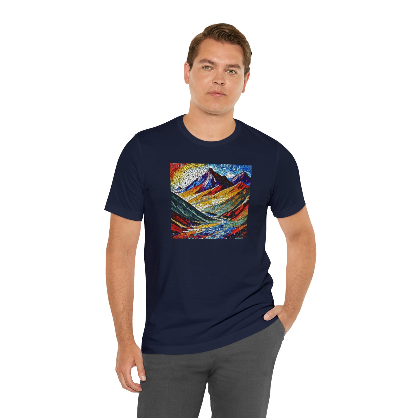 Mosaic Mountains Tee