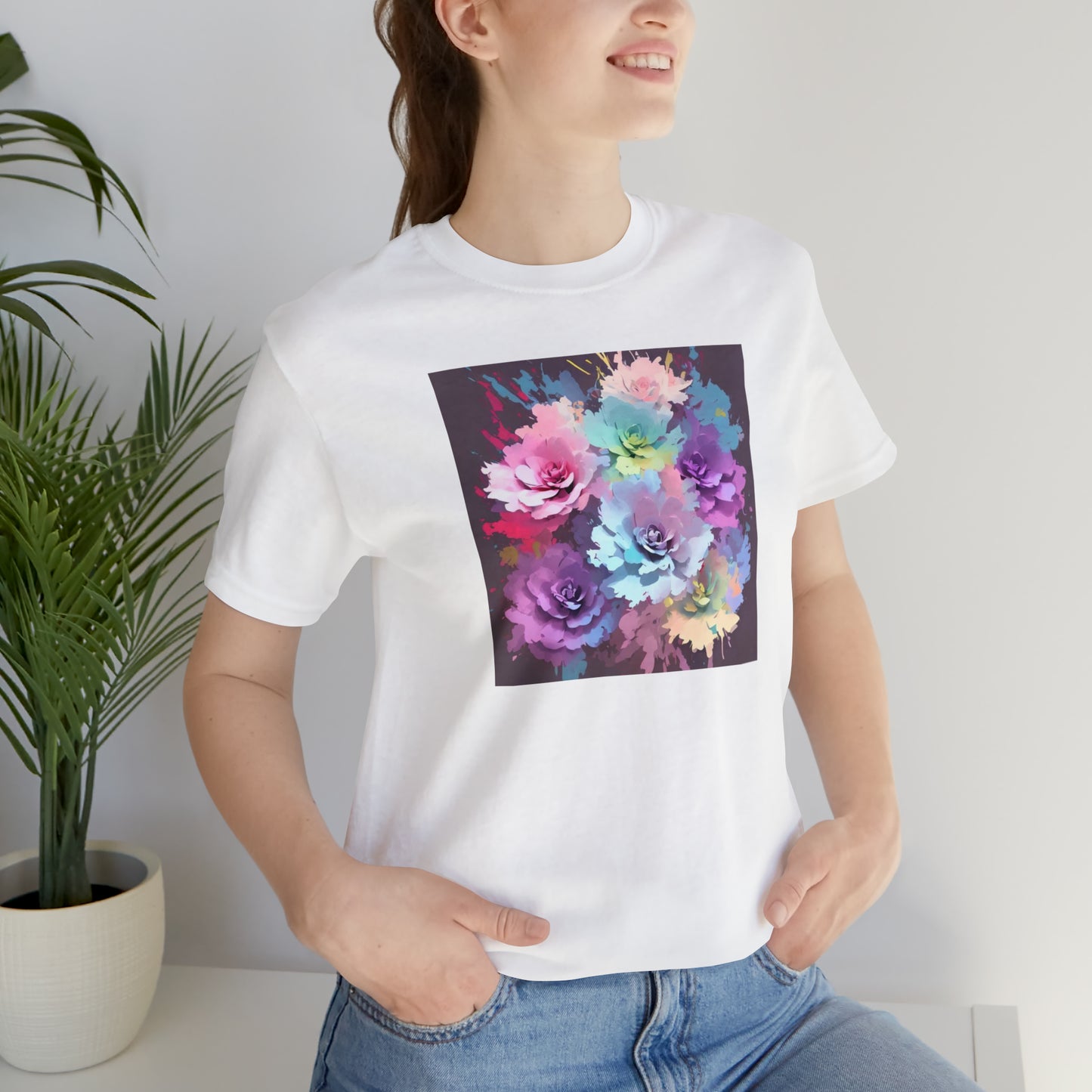 Watercolor Flowers Tee