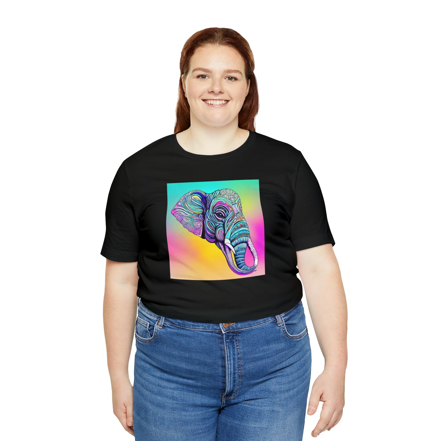 Hypnotic Elephant Head Tee